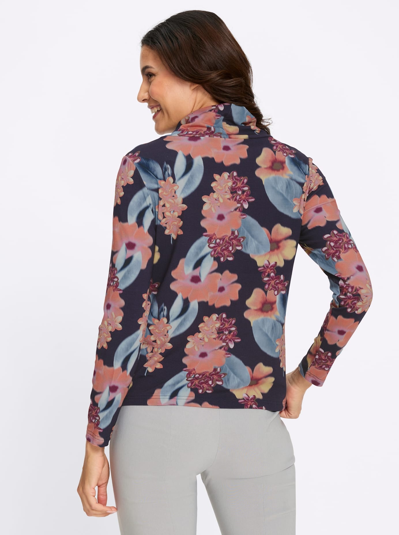 Lady Langarmshirt »Rollkragen-Shirt« 1