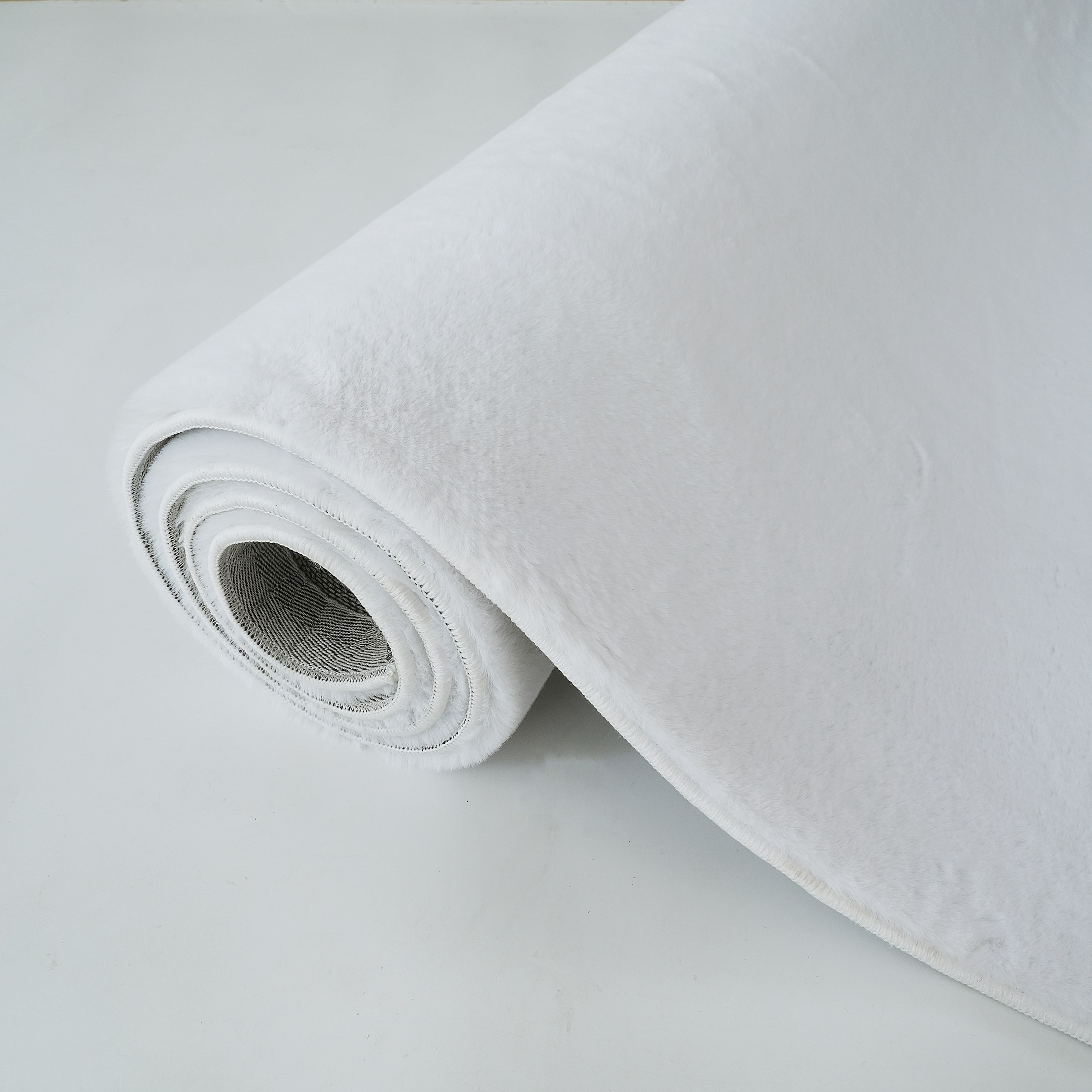 my home Fellteppich »Balu, Kunstfellteppich, Modern, Langflor Teppich« rechteckig 20 mm Höhe Kaninchenfell-Haptik, kuschelig, weich, Wohnzimmer, Schlafzimmer