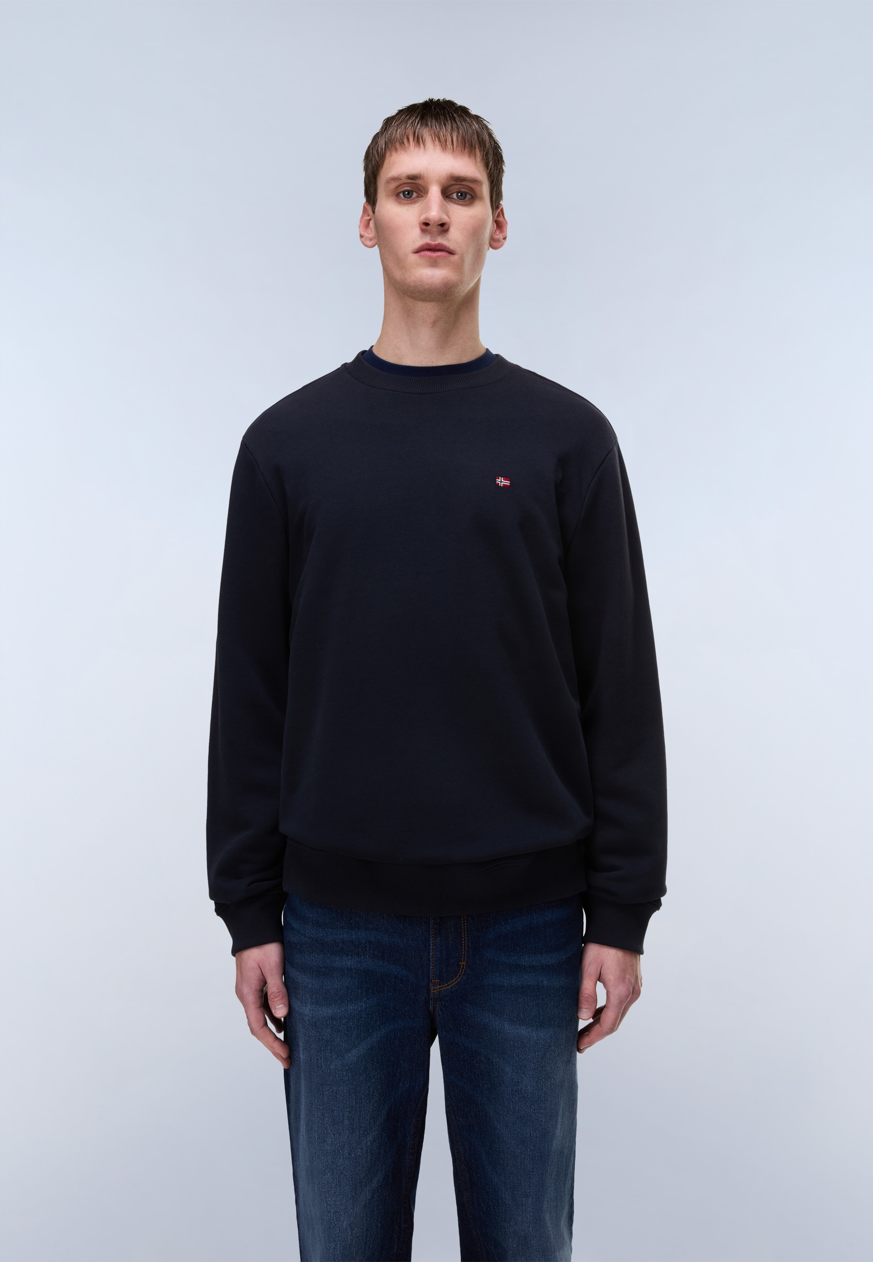 Napapijri Sweatshirt »BALIS CREW SUM 2«, sportlicher Stil, für Sportmode und Sommermode, Loose Fit
