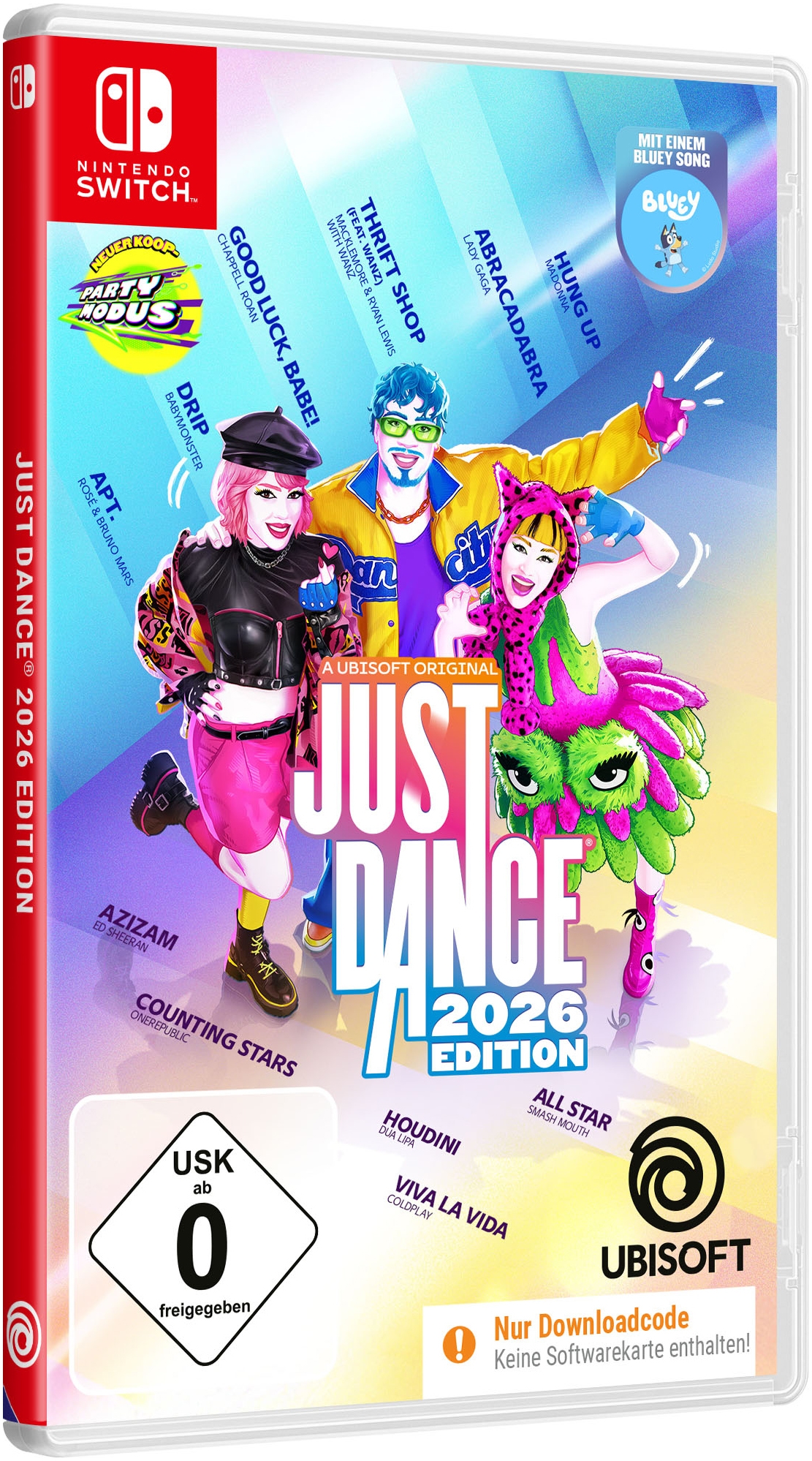 UBISOFT Logiciel de jeu »Just Dance 2026 (Code in box)« Nintendo Switch