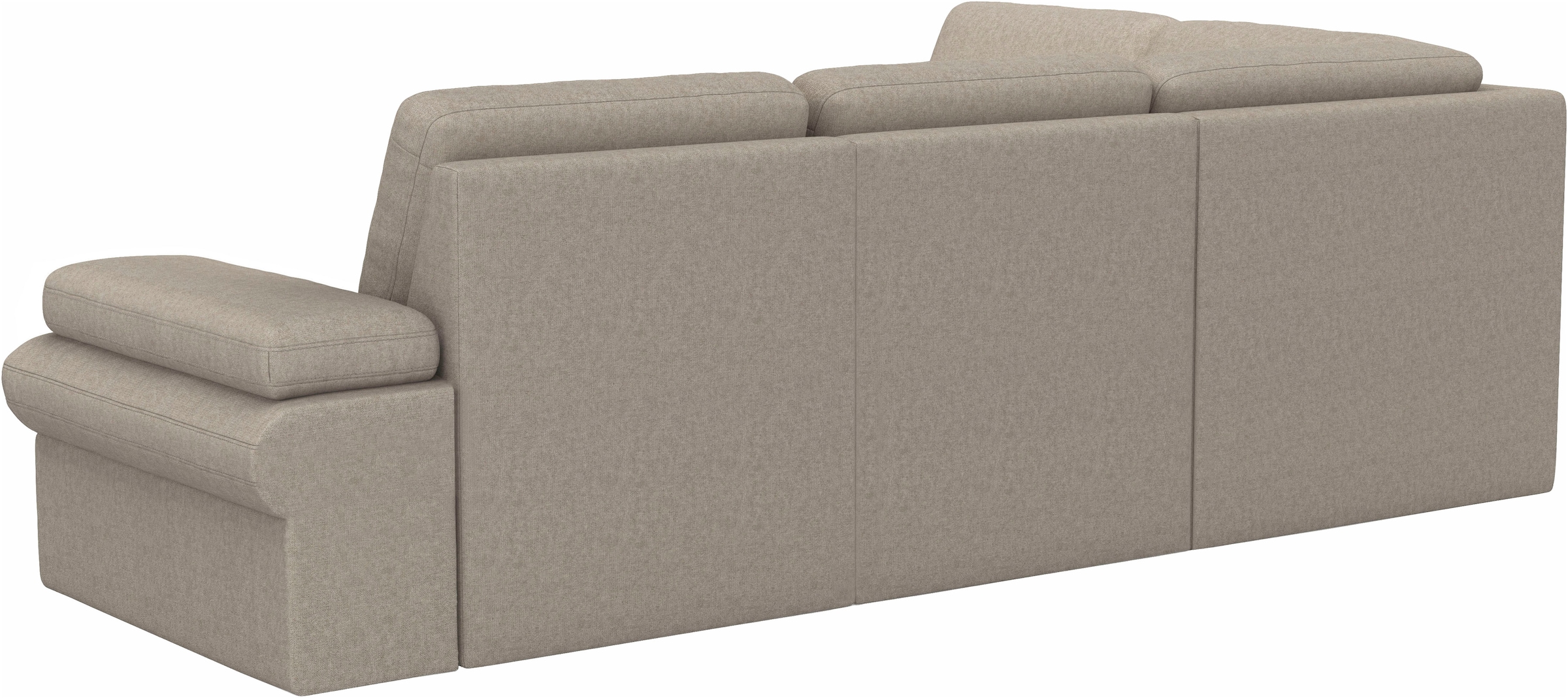 sit&more Ecksofa »Moreno L-Form, B: 238 cm« mit Armteilverstellung, optional Bettfunktion