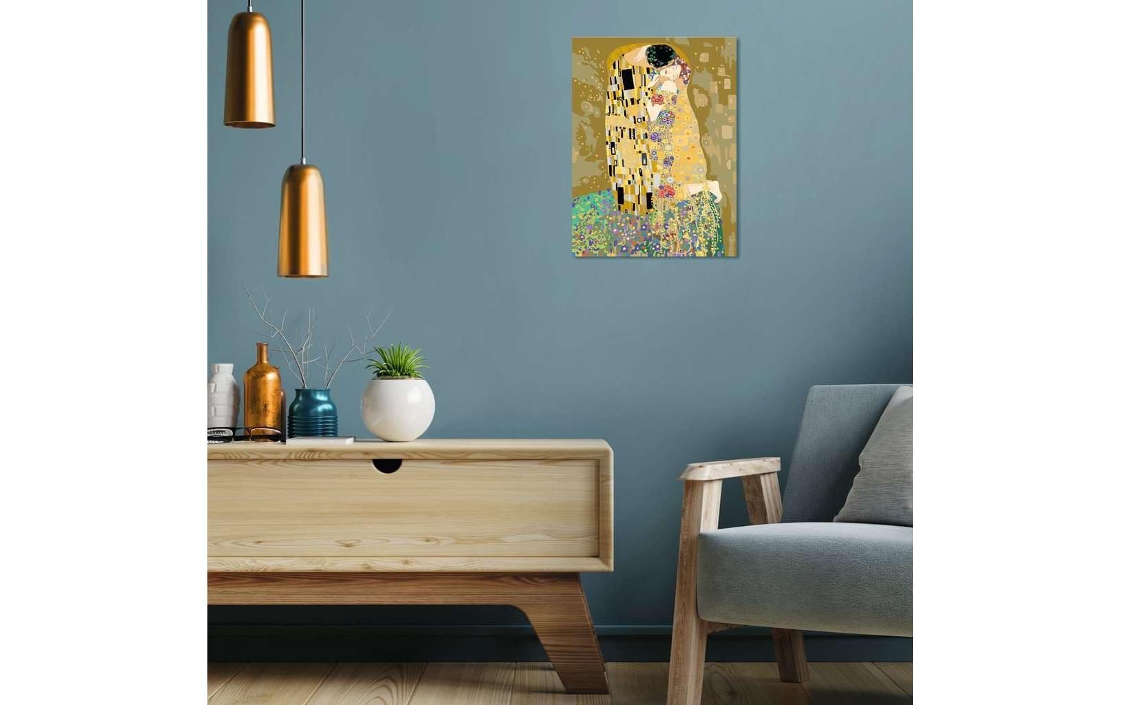 Ravensburger Malen nach Zahlen »CreArt, ART Collection, The Kiss (Klimt)« Made in Europe