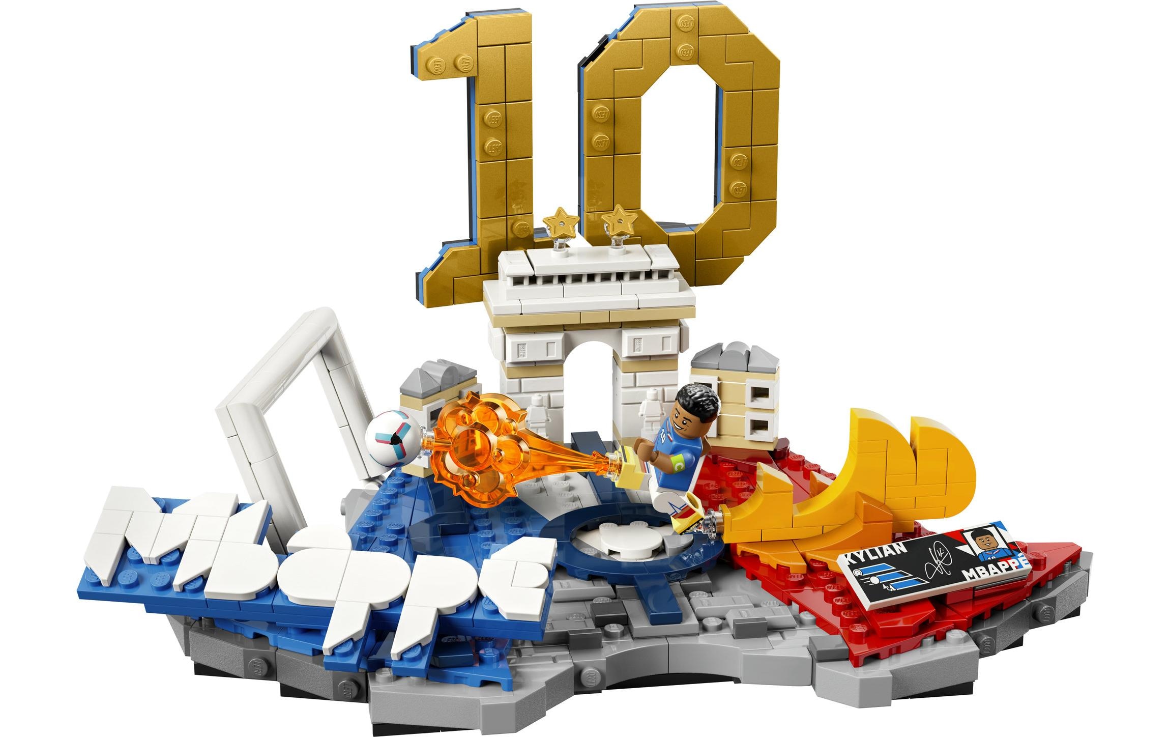 LEGO® Konstruktionsspielsteine »Kylian Mbappé – Fussball-Highlights (43013), LEGO Editions Football«