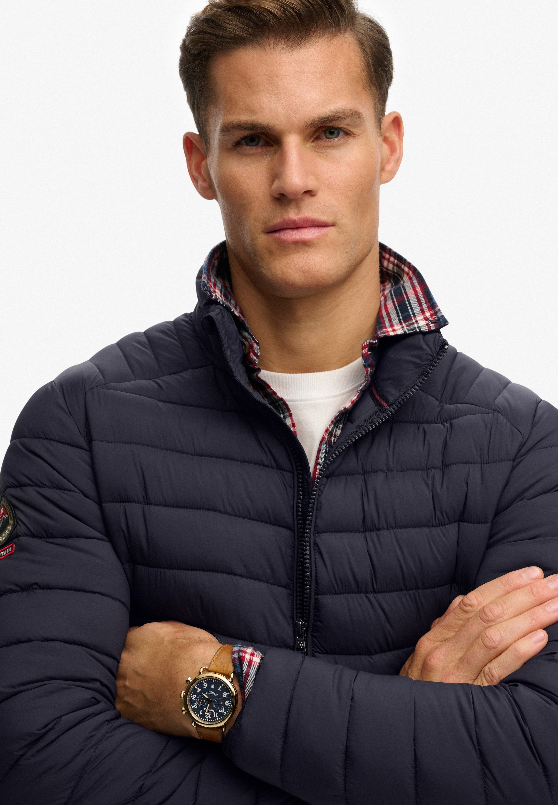 Superdry Veste matelassée »FUJI LITE PADDED JACKET« ohne Kapuze