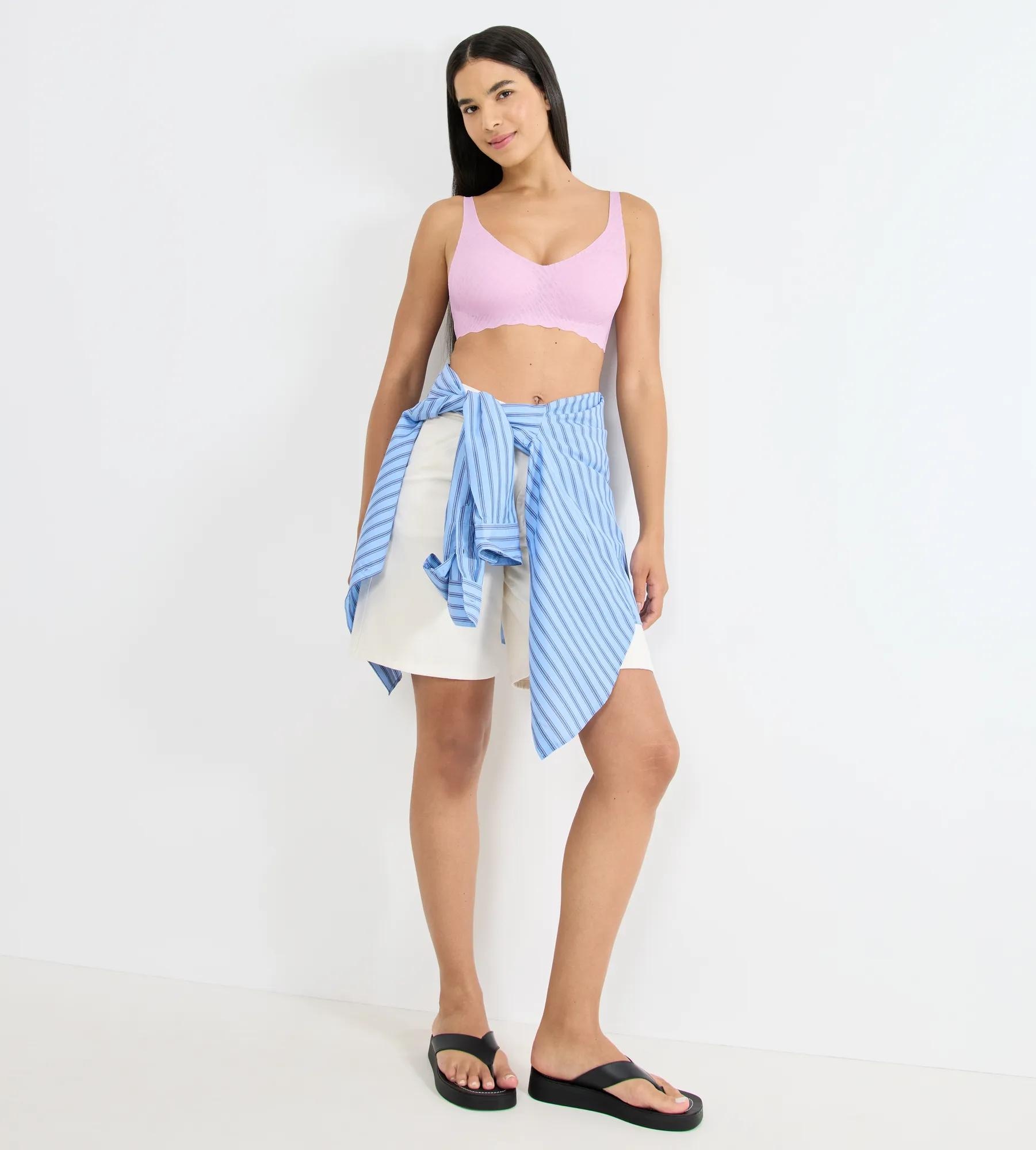 sloggi Soutien-gorge sans armatures »ZERO Feel Bliss« coussins respirants amovibles, maintien ferme, bretelles réglables