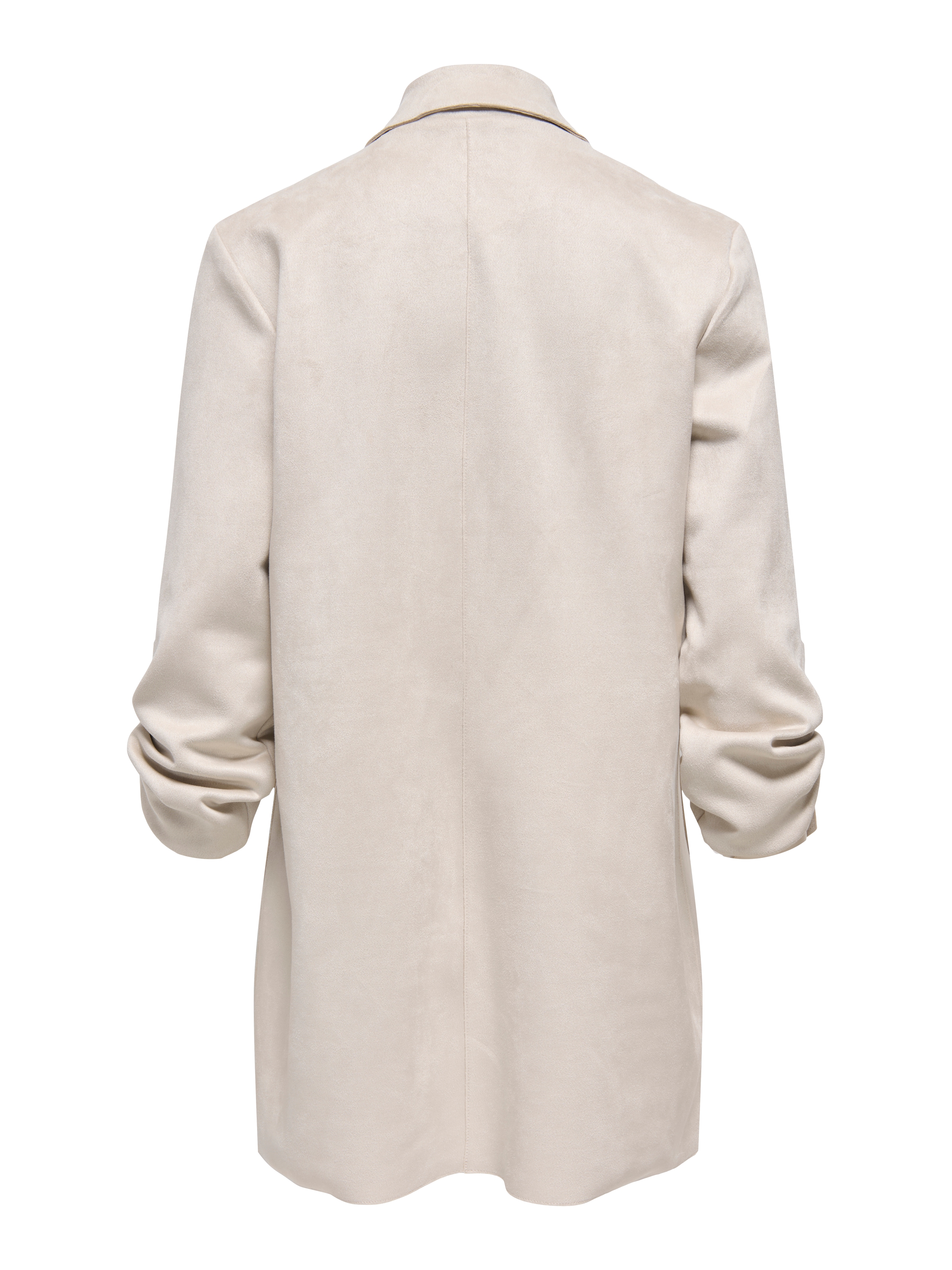 ONLY Langjacke »ONLJOLINE FAUX SUEDE COAT LIFE CC OTW« mit Reverskragen, weiches Wildlederimitat