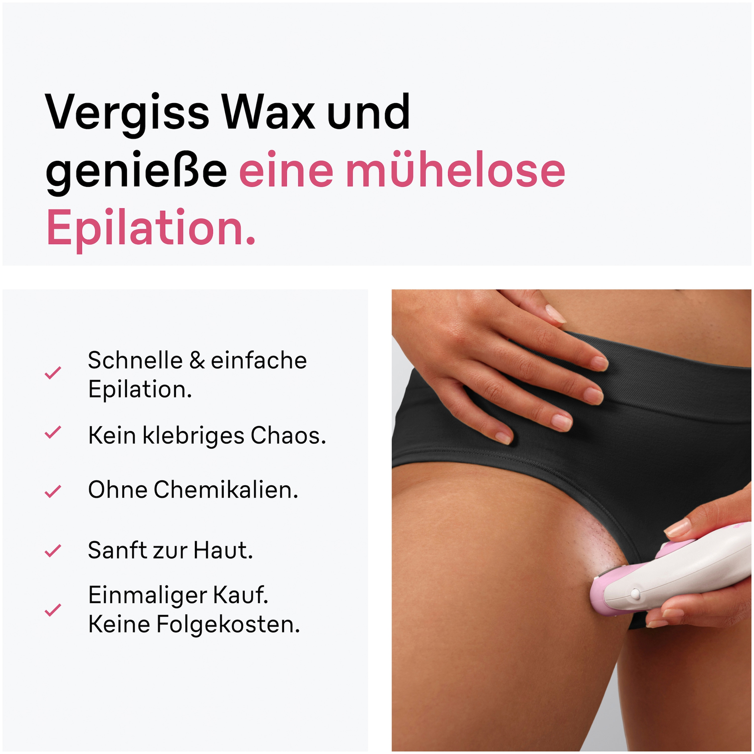 Braun Épilateur »Silk-épil 3 SE3-202« Langanhaltend glatte Haut, Inklusive Bikini-Trimmer, SmartLight