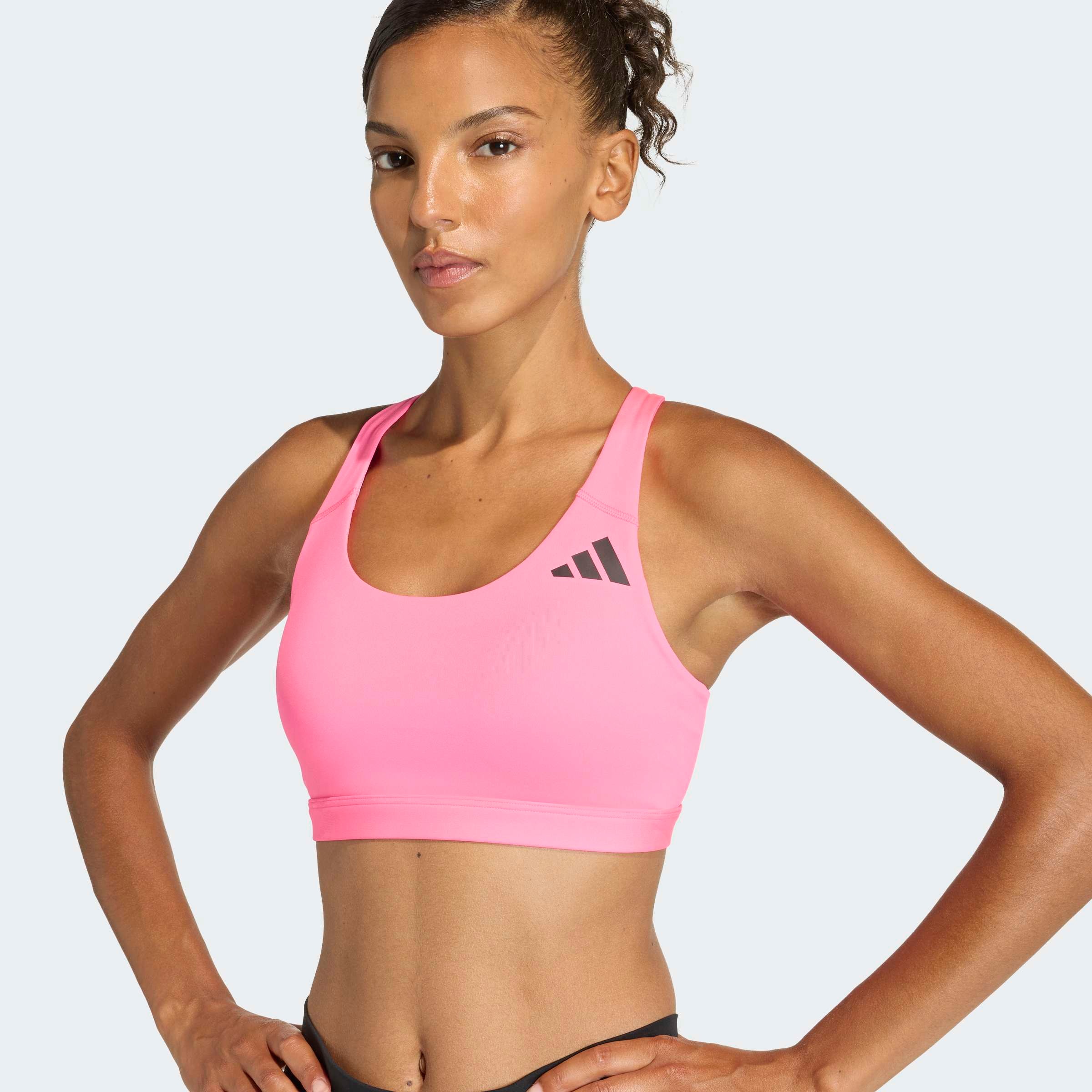 adidas Performance Soutien-gorge de sport »OPT ESS MS BRA« sans armatures, avec technologie Climacool®, en polyester