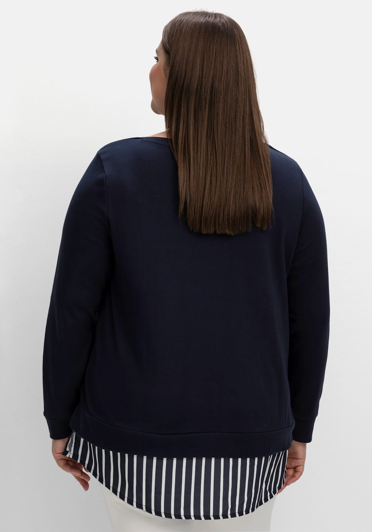 Sheego 2-in-1-Langarmshirt »2-in-1-Shirt« 1 Stk.