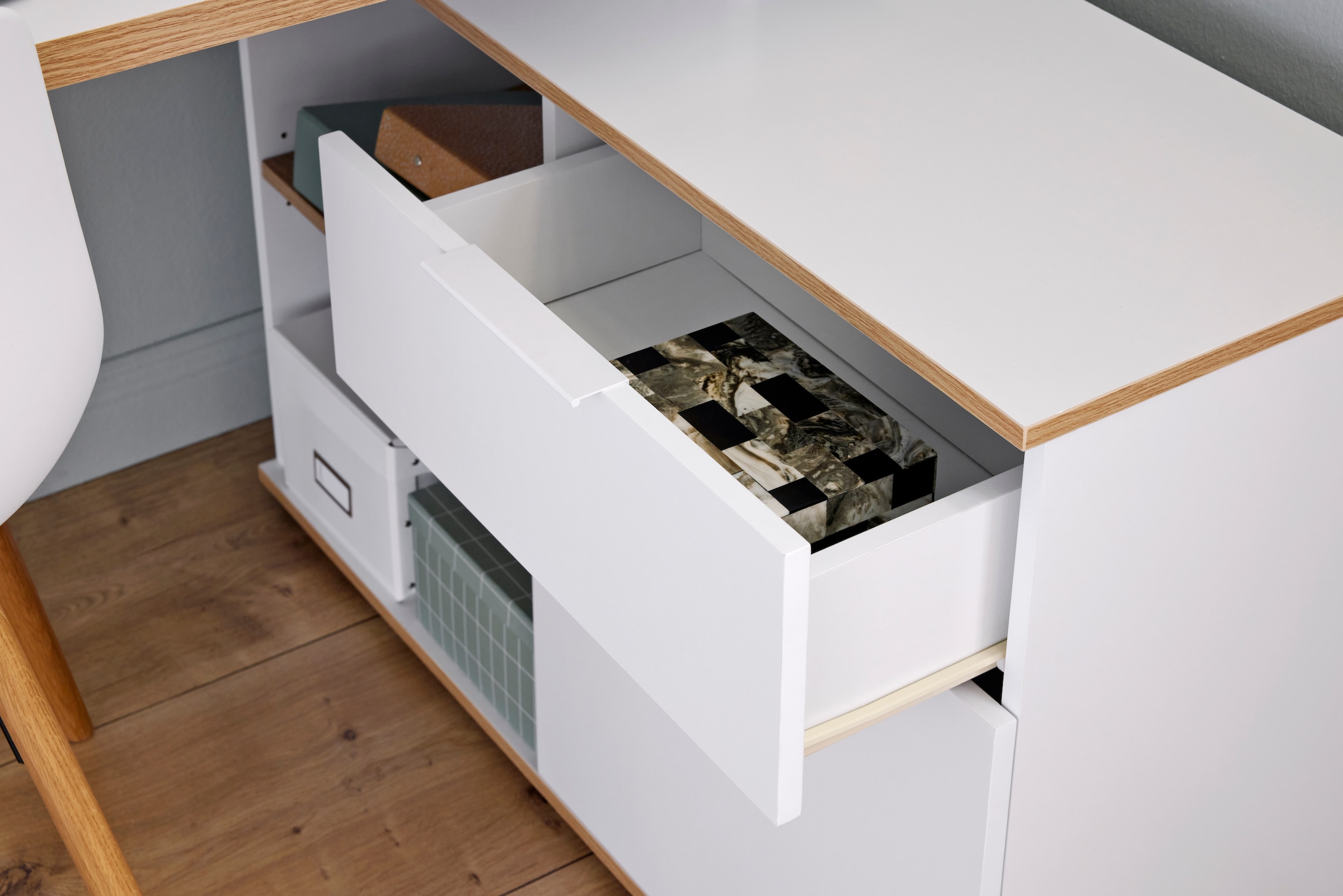 Jahnke Bureau d'angle »X-CLUB C 40 E« 1 cuis tlg. bureau d'angle, montage réversible, piètement en X