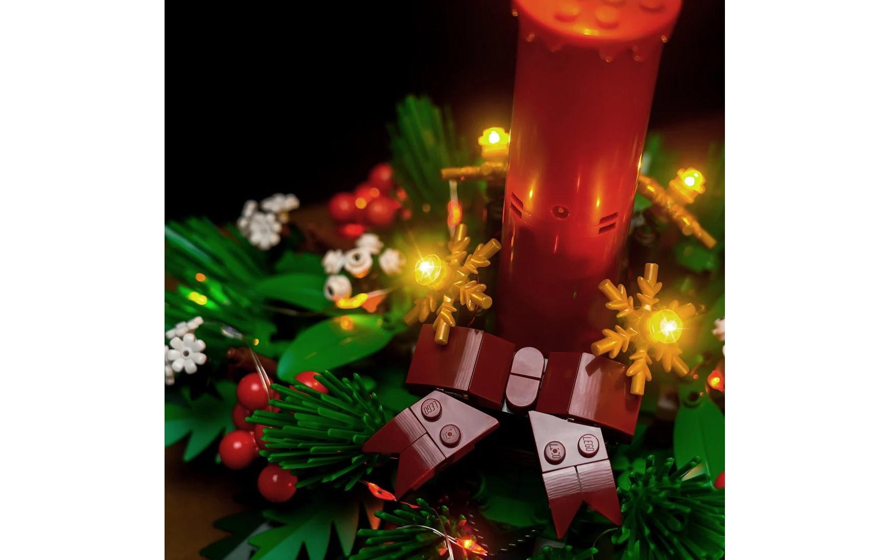   Jeu de construction en pierre »BrickBling LED-Licht-Set für LEGO® Weihnachtsgesteck -40743«