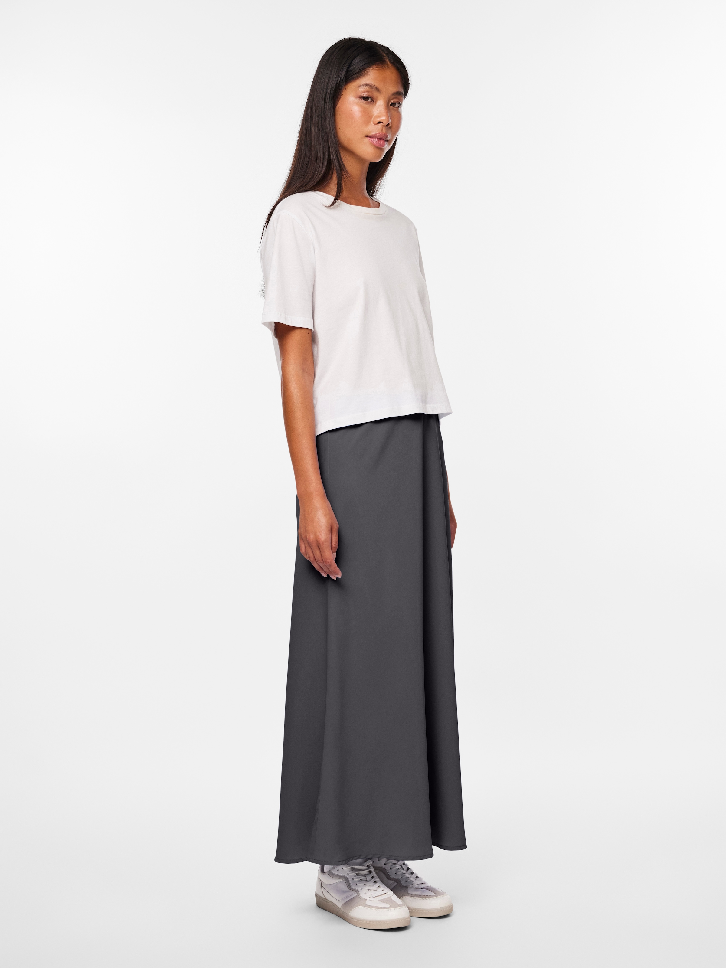 pieces Midirock »PCFRANAN HW MIDI SKIRT NOOS BC«