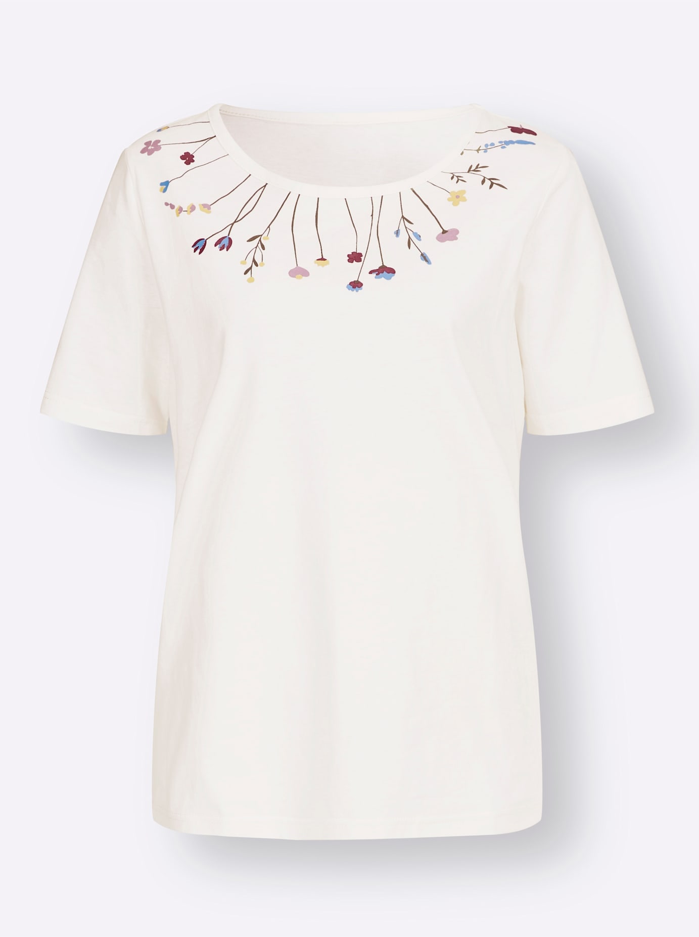 Classic Basics T-shirt à manches courtes »Rundhals-Shirt« 1 cuis