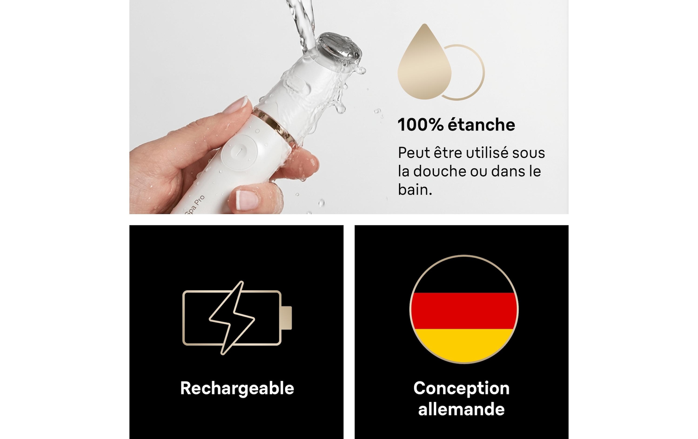 Braun Appareil anti-âge »Gesichtsreiniger FaceSpa Pro SE 911«