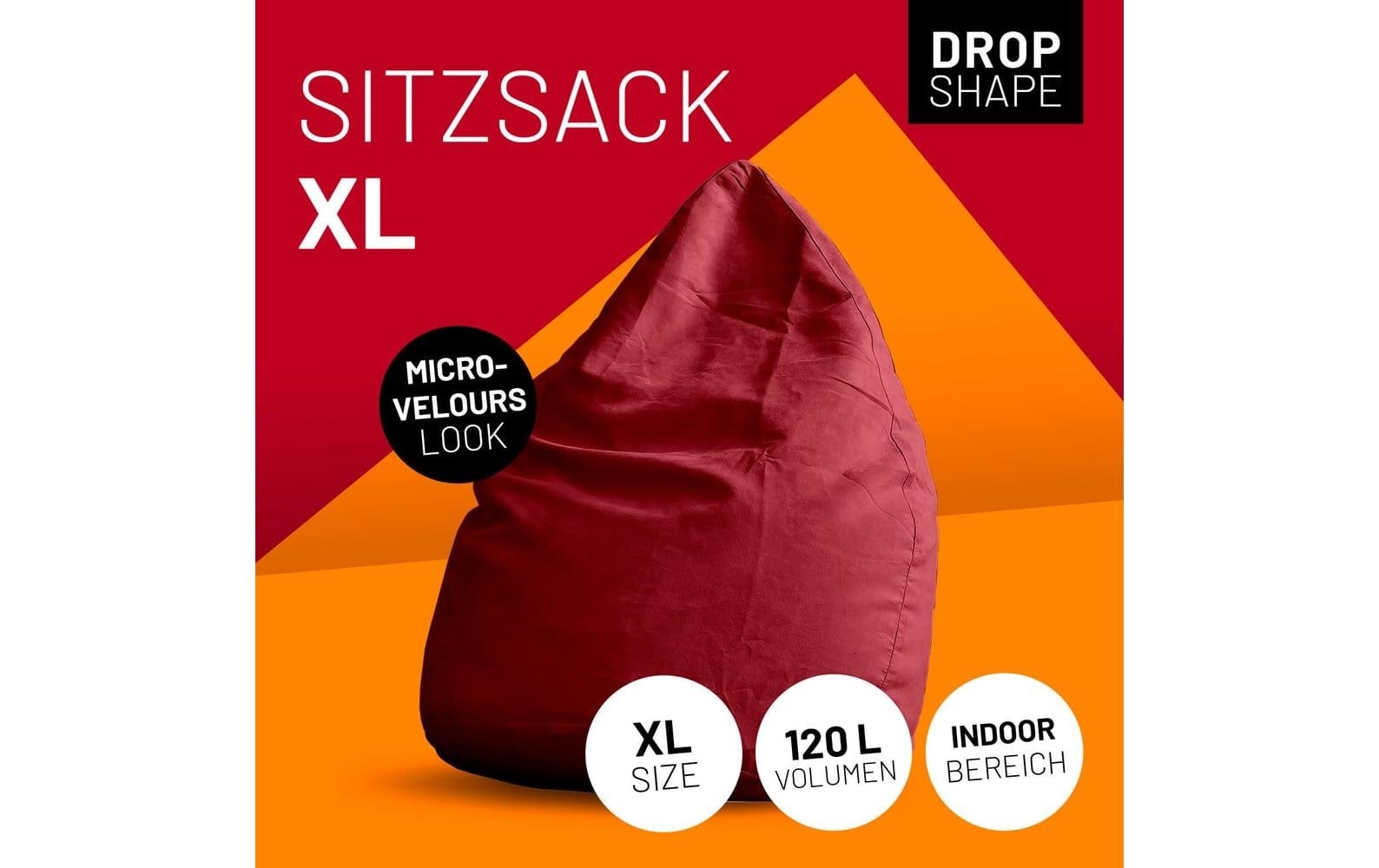 Lumaland Pouf »Lumaland Sitzsack In-& Outdoor 120 l «