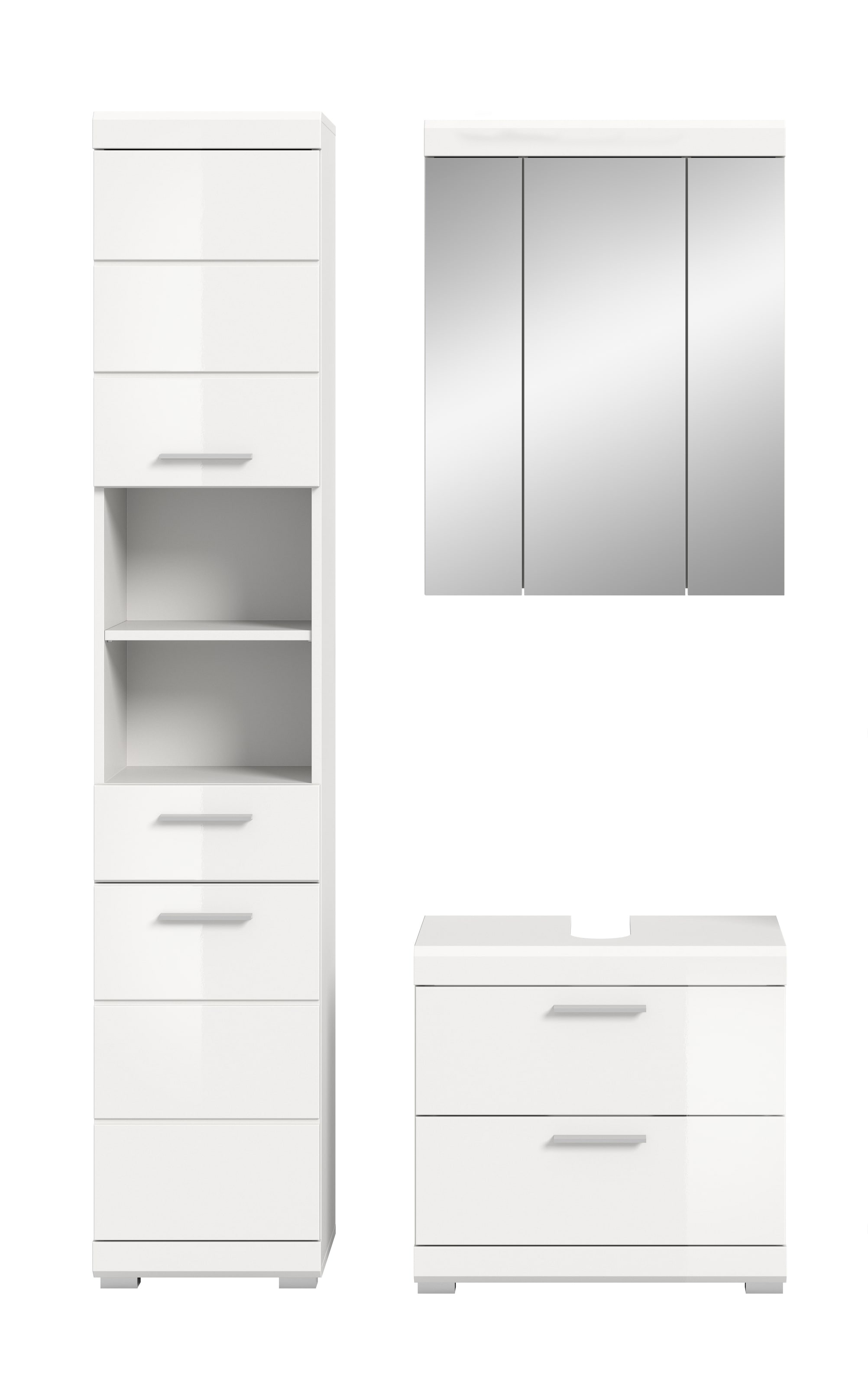 INOSIGN Badmöbel-Set »Siena, 3 teilig, bestehend aus:« Set, TOPSELLER!, 3 Stk. tlg.