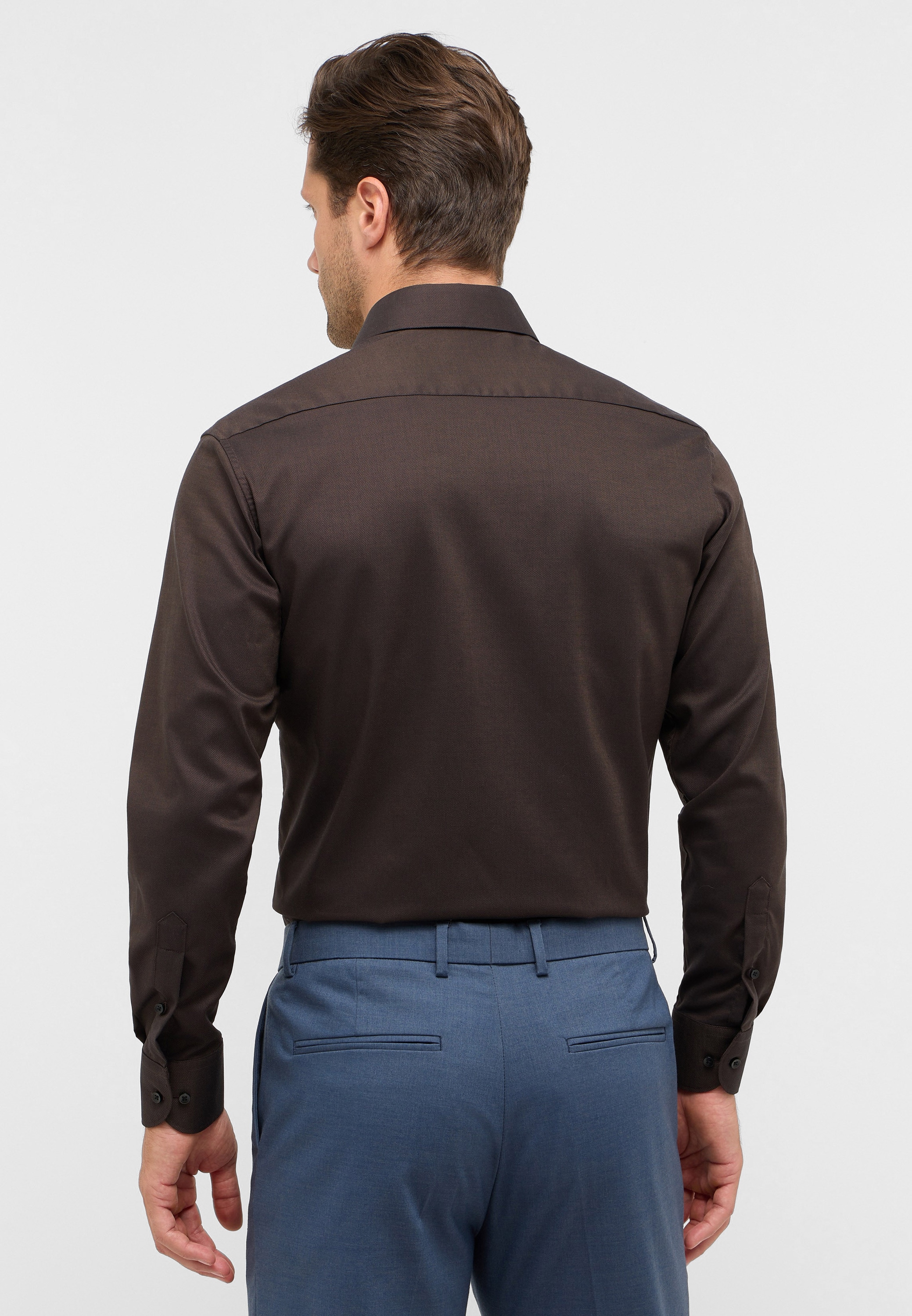 Eterna Langarmhemd »MODERN FIT« NON IRON (bügelfrei)