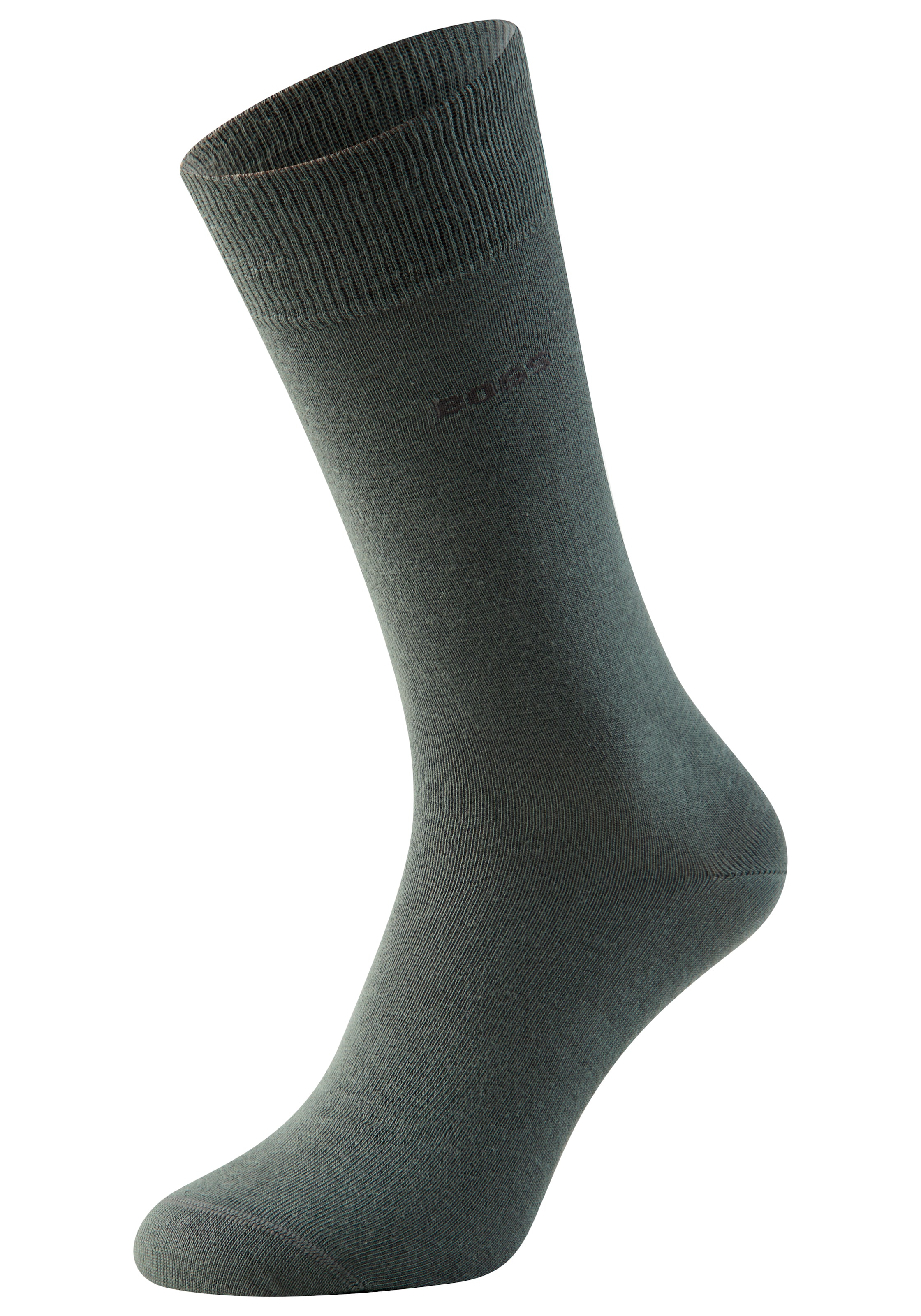 BOSS Businesssocken »2P RS Uni CC« Packung, 2er, 2 Paar tlg. mit Markenlogo