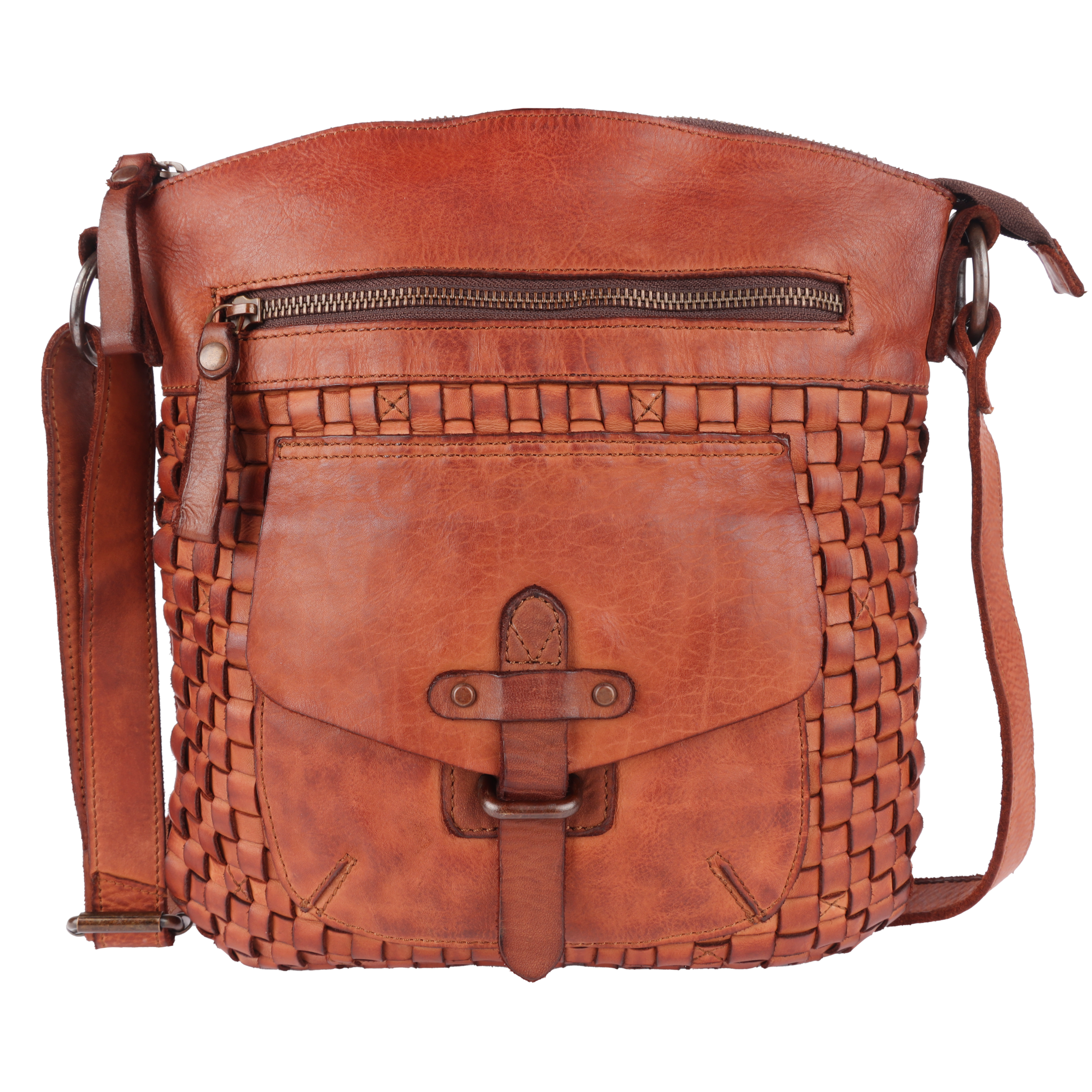 HARBOUR 2nd Sac à bandoulière »Aurora« Unisex Schultertasche mit Vordertaschenfach