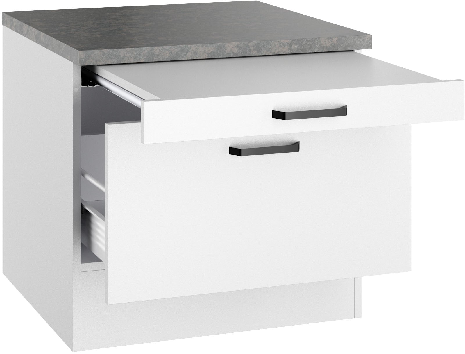 OPTIFIT Armoire basse »OPTImulti« Breite 60 cm, mit 1 Tablar für Wäschekorb, 1 Auszug