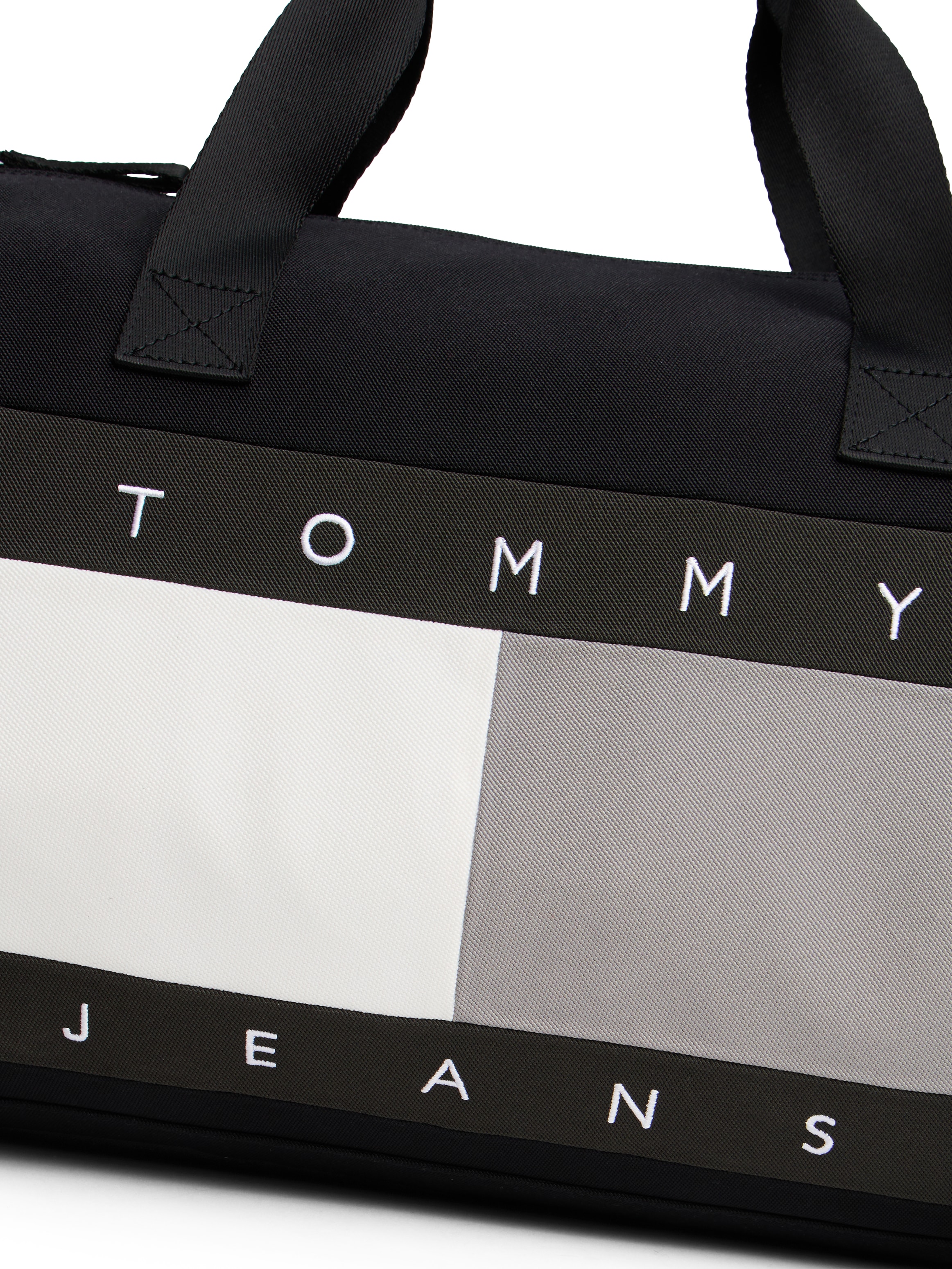 Tommy Jeans Weekender »TJM ARCHIVE DUFFLE« Sac de voyage homme, sac de loisirs, travelbag avec logo plastique