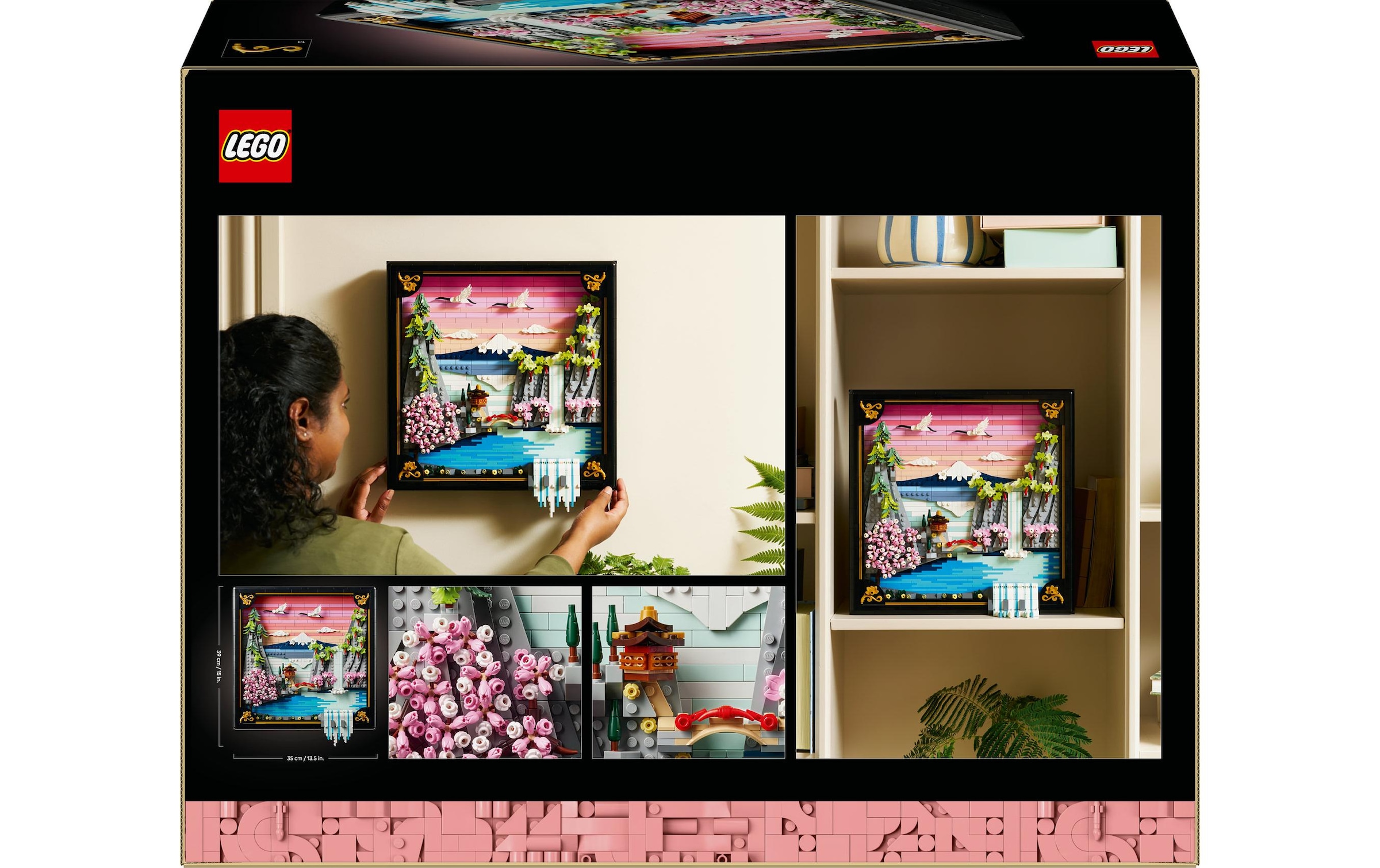 LEGO® Pions de construction »Art Japanische Kirschblütenlandschaft 31218«