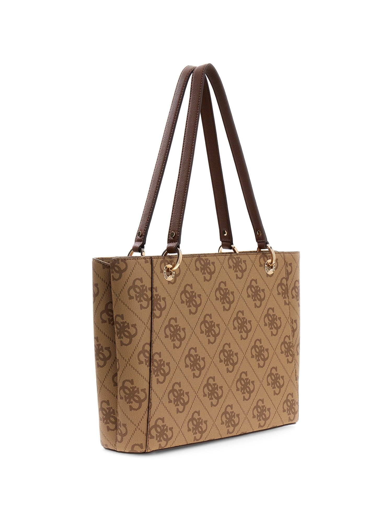 Guess Shopper »NOELLE II TOTE« Damen Umhängetasche, Schultertasche mit Logodrucken