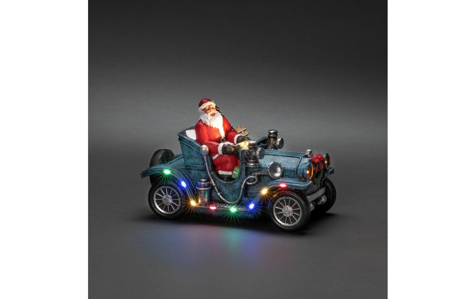 KONSTSMIDE Weihnachtsfigur »Weihnachtsmann/Auto Innen«