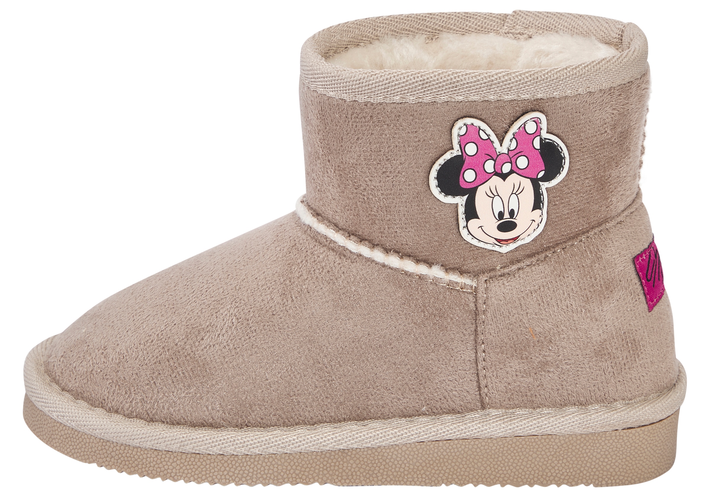 Disney Schlupfboots »MINNIE«  Winterschuhe, Winterboots, Snowboots, Schlupfstiefel, gefüttert