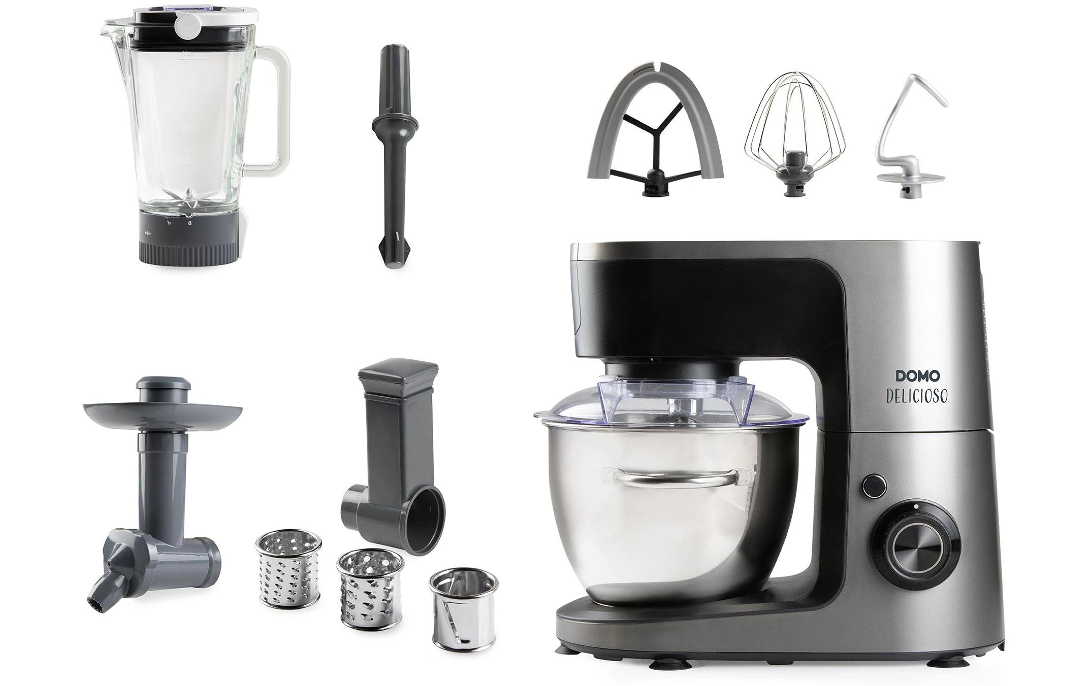 Domo Robot de cuisine »Delicioso DO9293KR« Vielseitiger Küchenhelfer