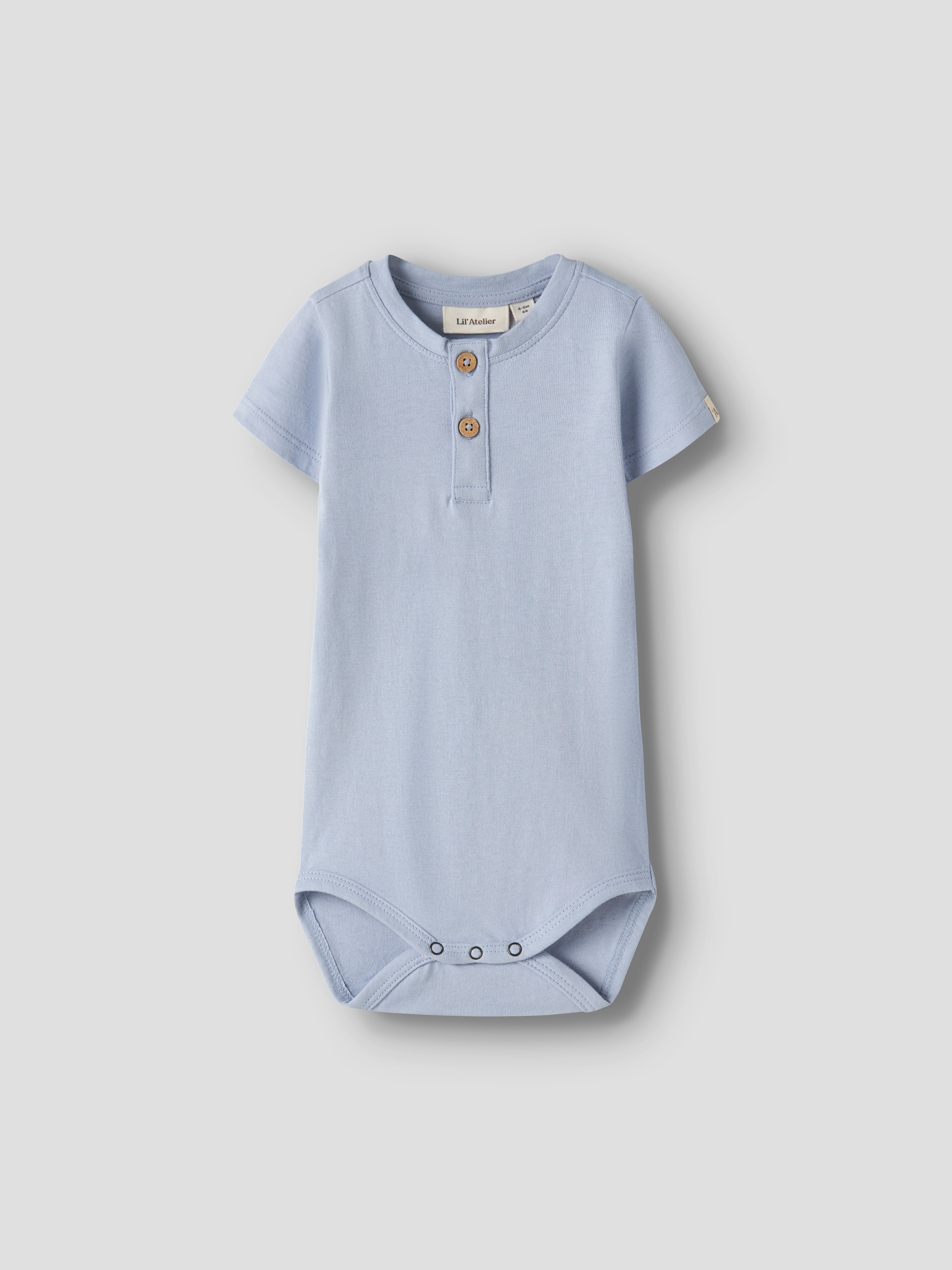 Lil' Atelier Body à manches courtes »NBMDOLAN SS BODY LIL NOOS« Baumwolle, Kurzarm