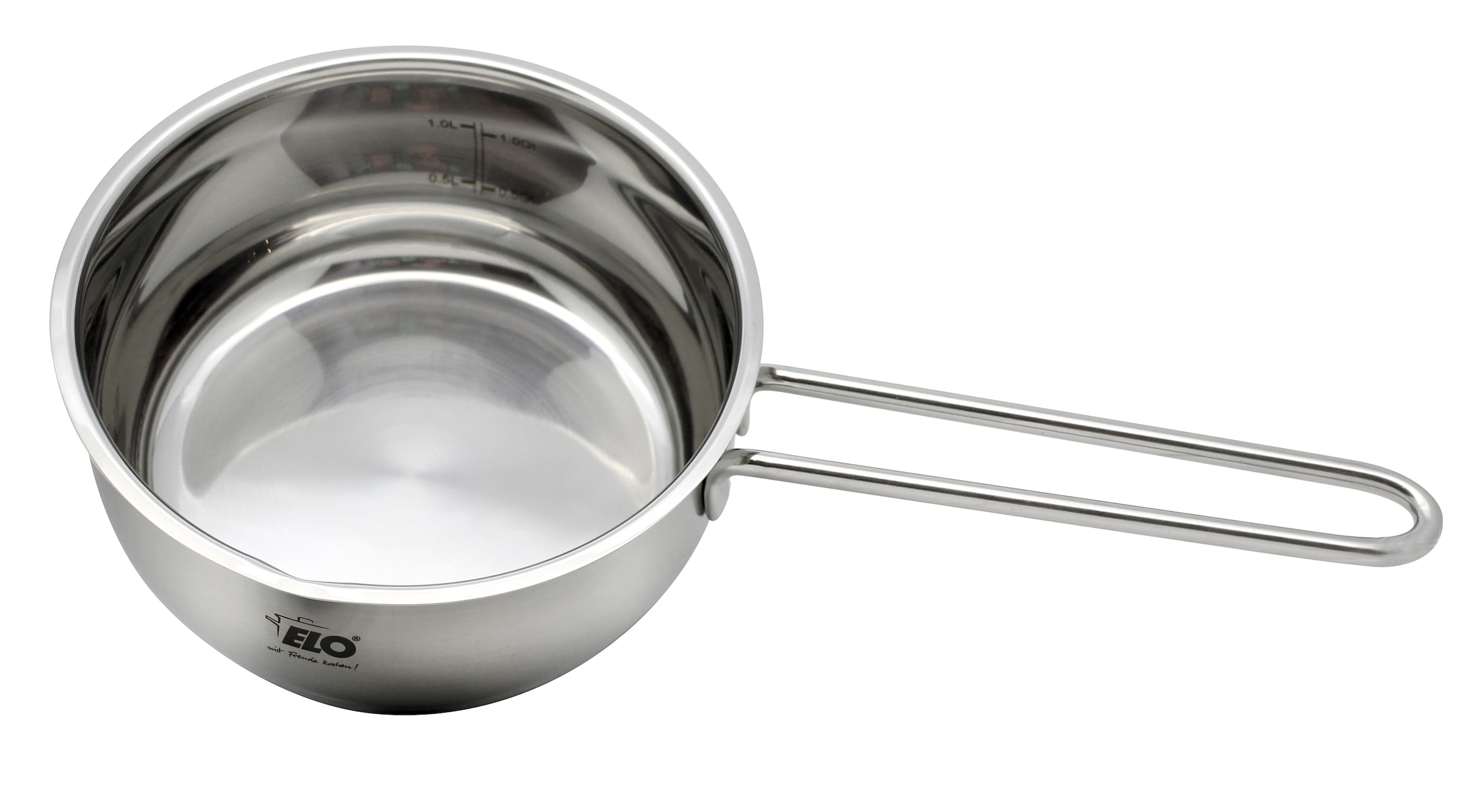 Elo Topf-Set »Platin« Set, 1 Bratentopf 20 cm, je 1 Fleischtopf 16/20/24 cm, 1 Kasserolle 16 cm, 9 Stk. tlg. Edelstahl 18/10