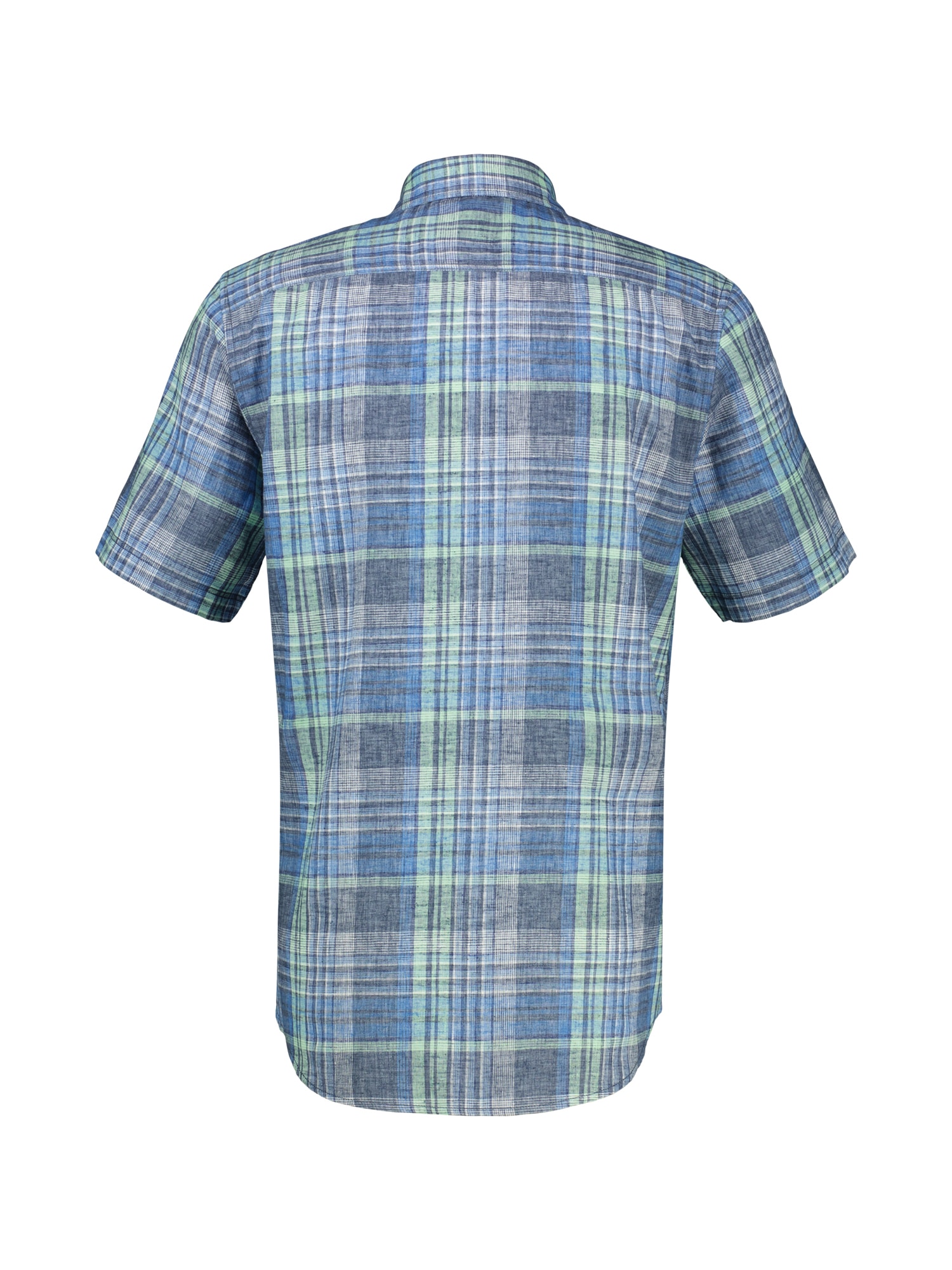 LERROS Chemise à manches courtes »Kariertes Herrenhemd in Grossen Grössen«