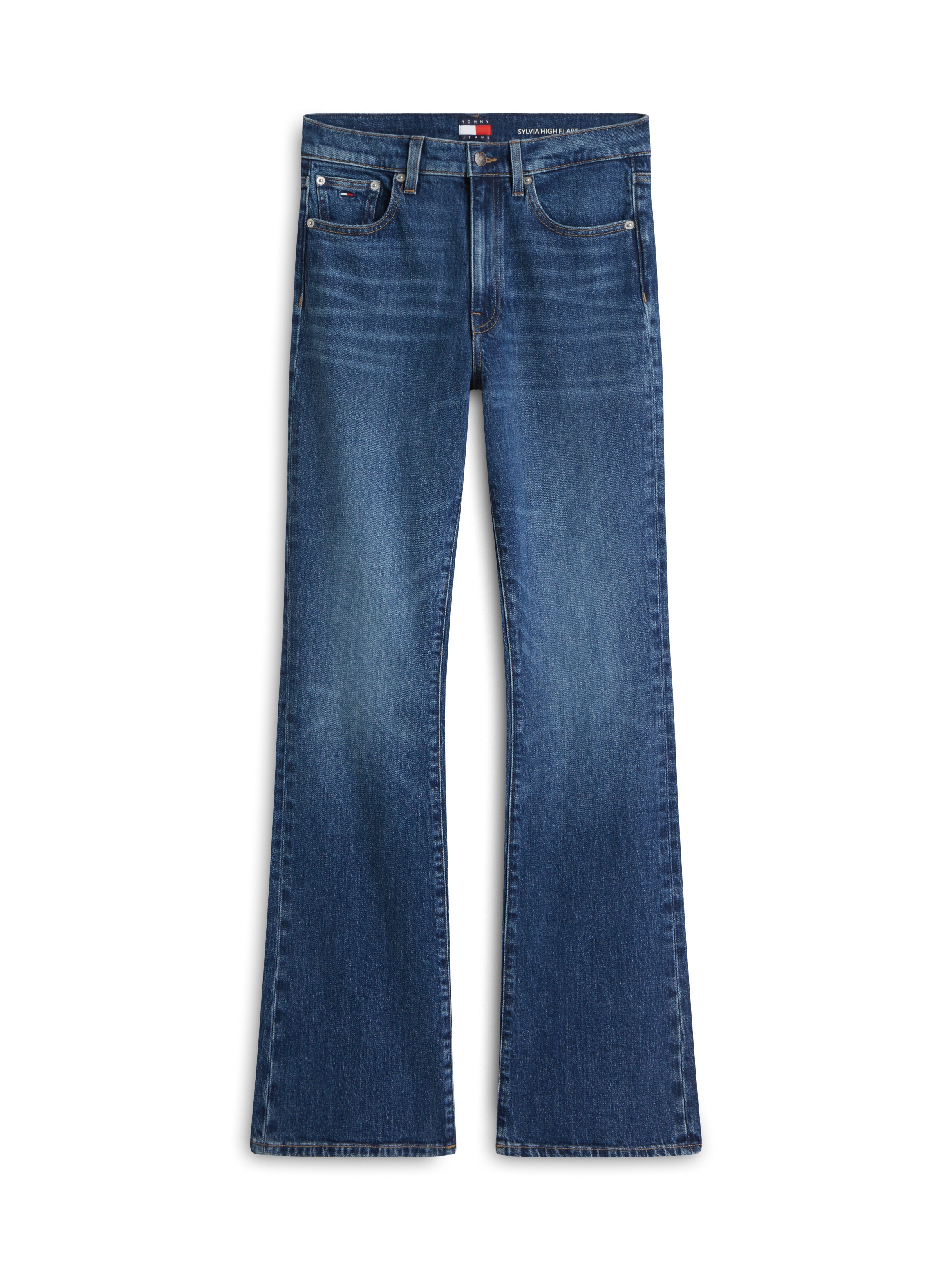Tommy Jeans Bootcut-Jeans »SYLVIA HGH FLR CJ1« Baumwolle mit Stretch, high waist, Flared Fit