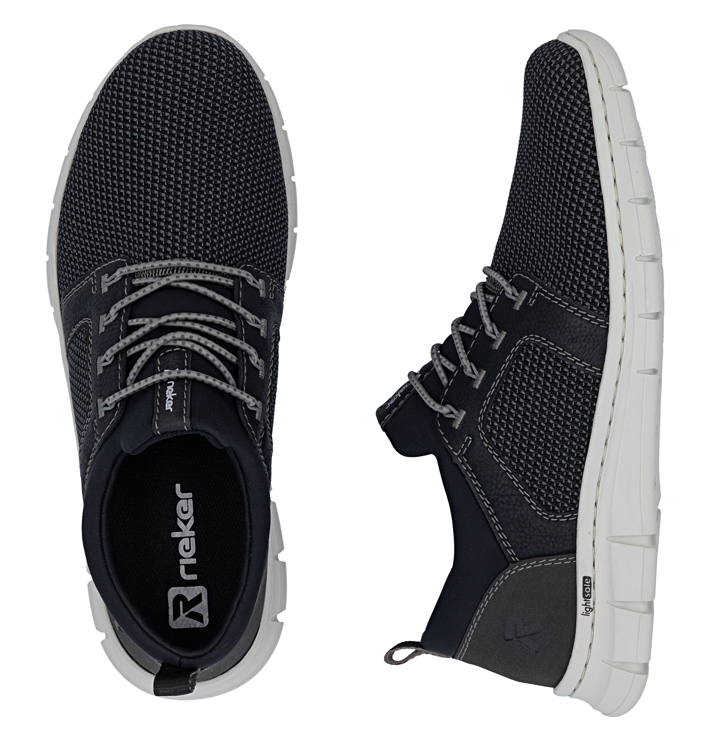 Rieker Baskets slip-on  Schlupfschuh, Halbschuh, Freizeitschuh mit Gummizug, zum Schlupfen