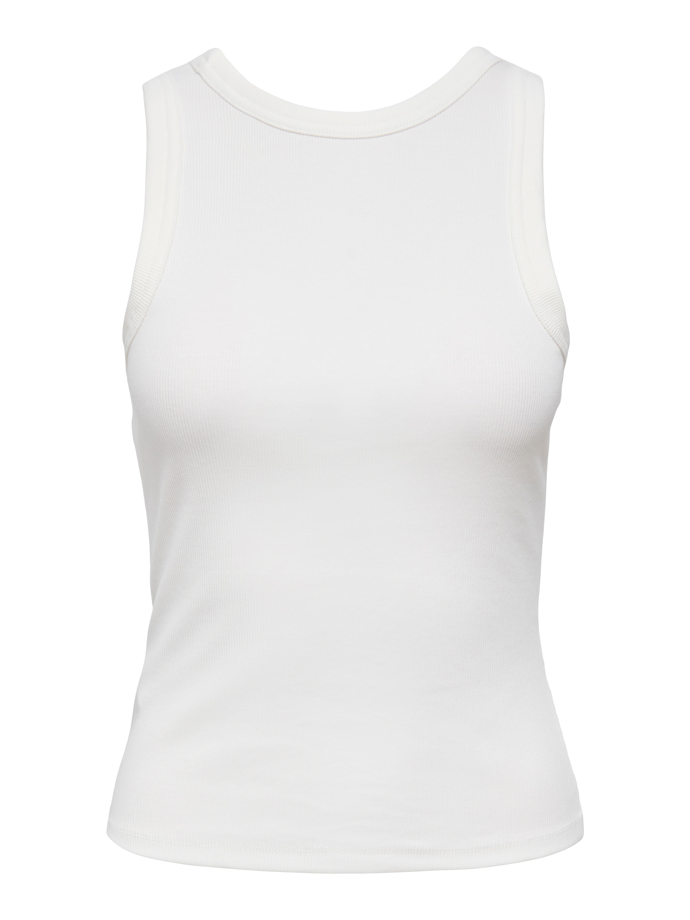 ONLY Débardeur »ONLVAL 2-WAY TANK TOP JRS NOOS« mélange de coton, col rond