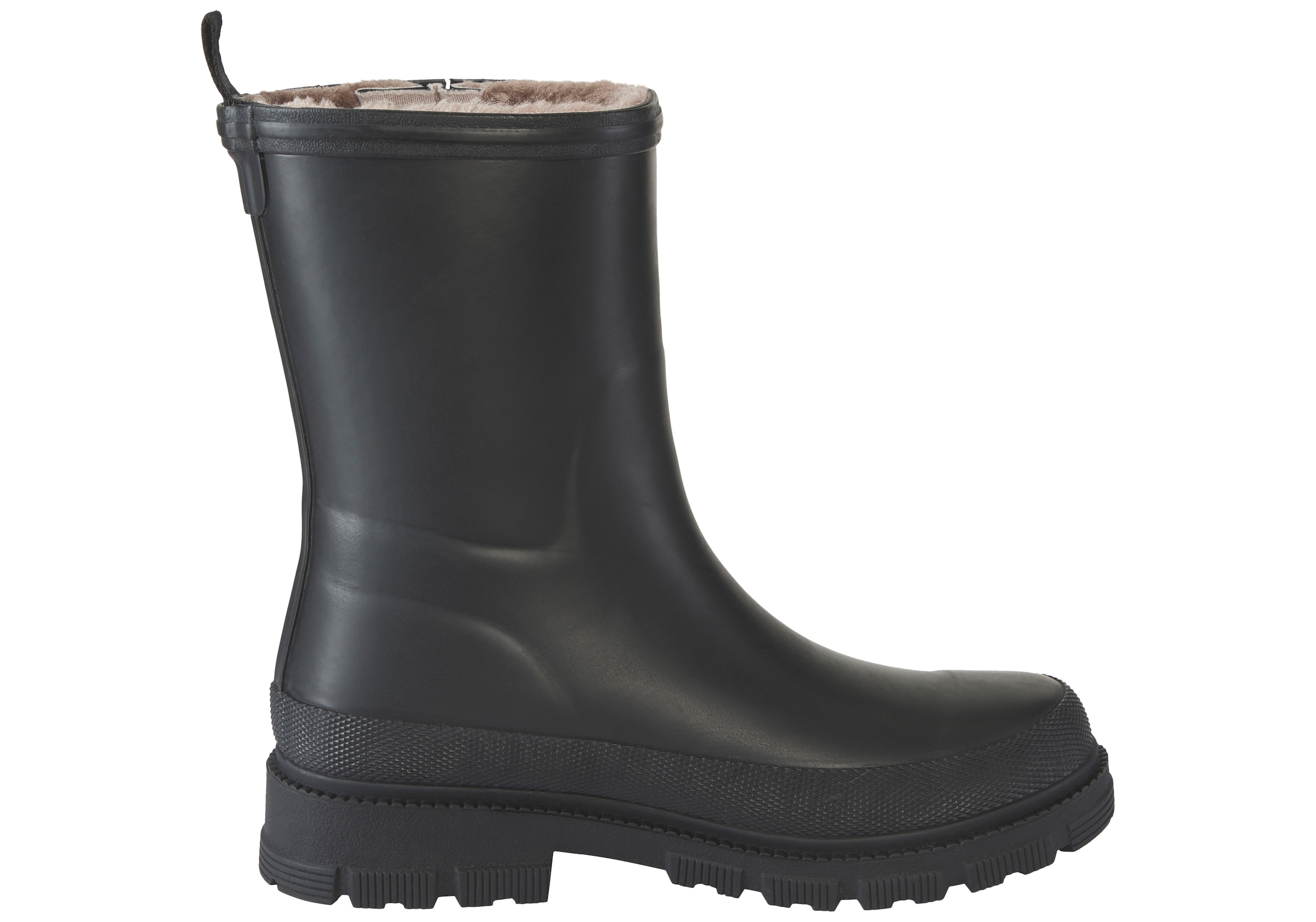 VERBENAS Gummistiefelette »LINA FUR SMOOTH«  Regenstiefel, Rainboots mit Warmfutter