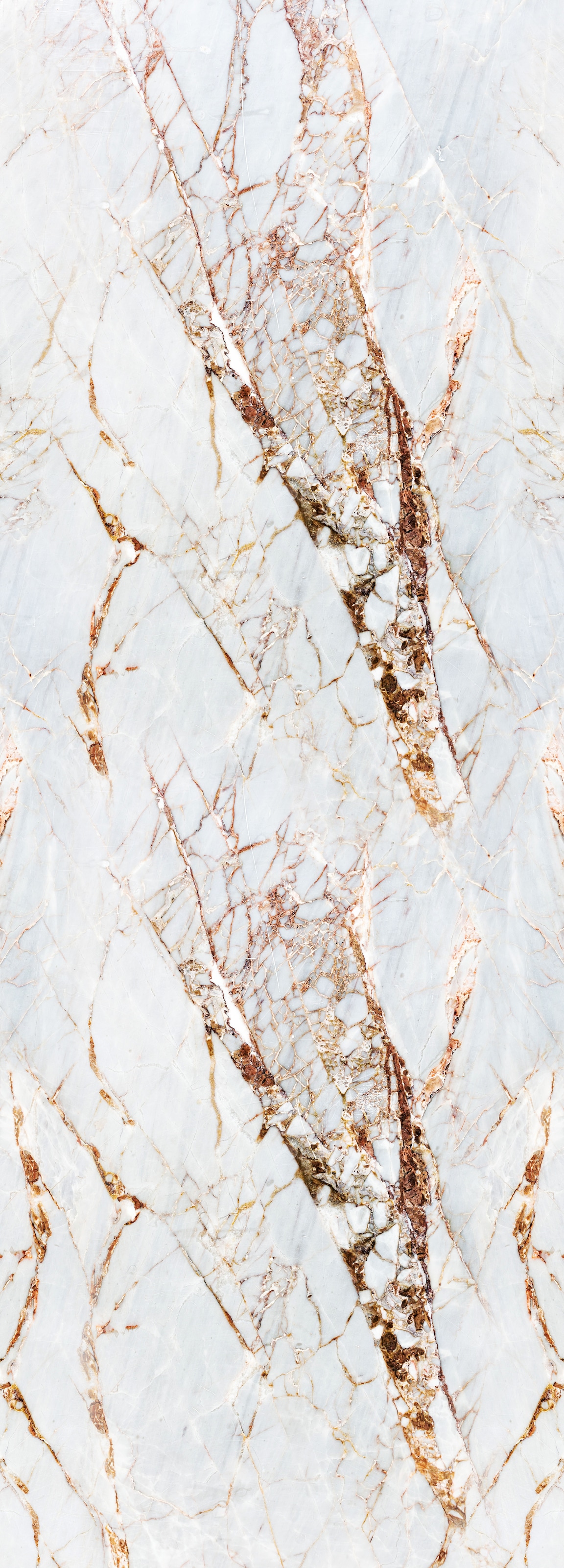 queence Vinyltapete »Marmor-Weiss« Steinoptik glatt 90x250cm, selbstklebend, kinderleichte Anbringung, , Sticker