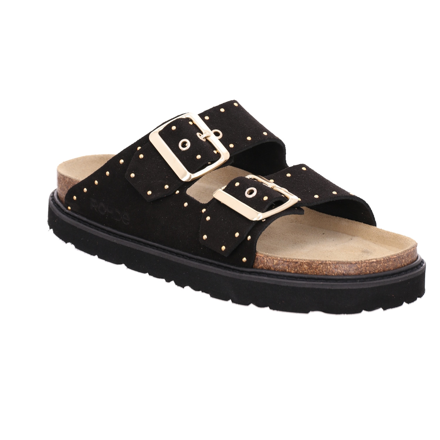 Rohde Pantolette »TROPEA«  Sommerschuh, Strandschuh mit Plateau und Nieten