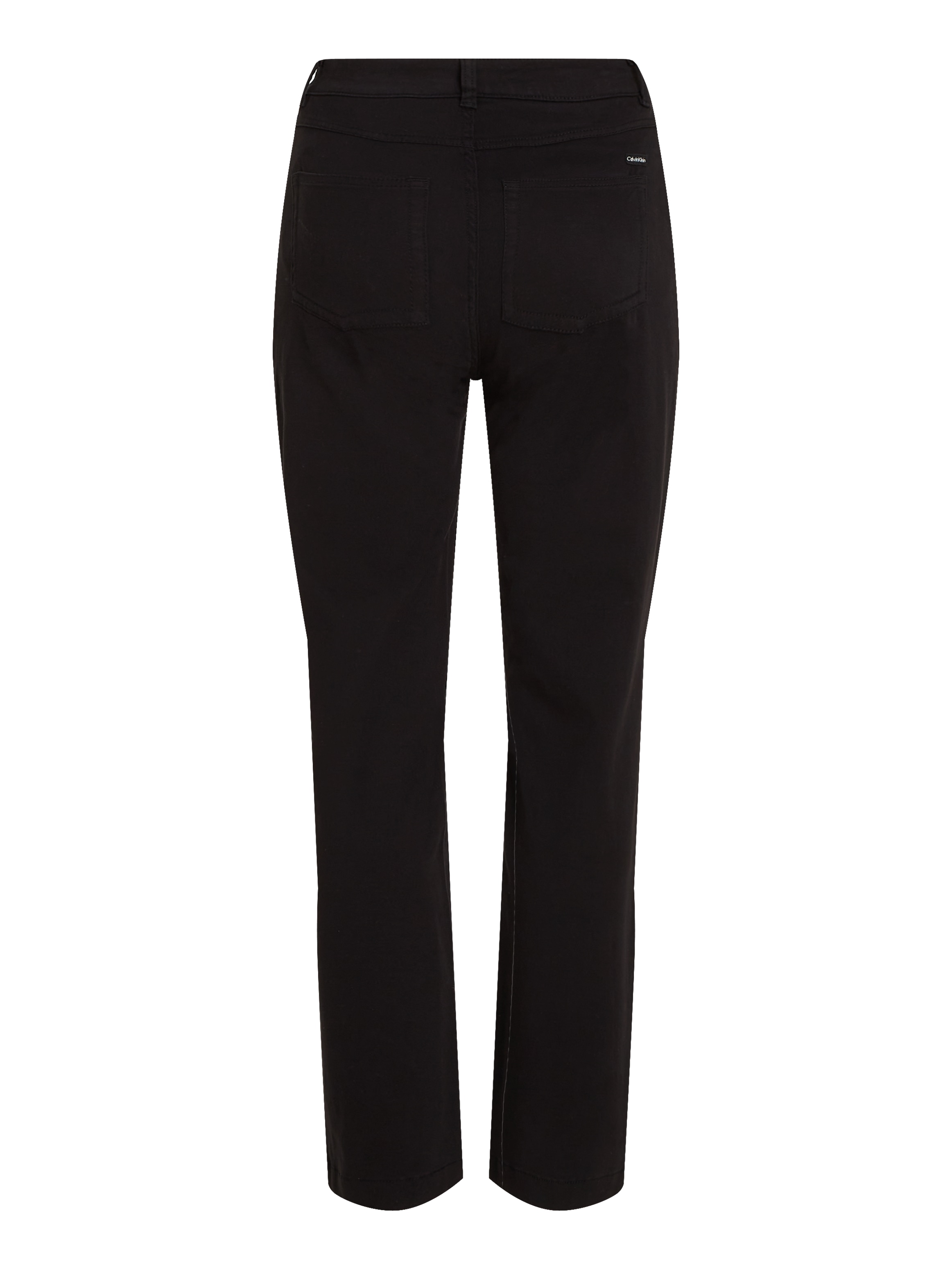 Calvin Klein Jeans Stretch-Hose »STRETCH HIGH RISE STRAIGHT PANT«  aufgesetzte Taschen, 1-Knopf-Form