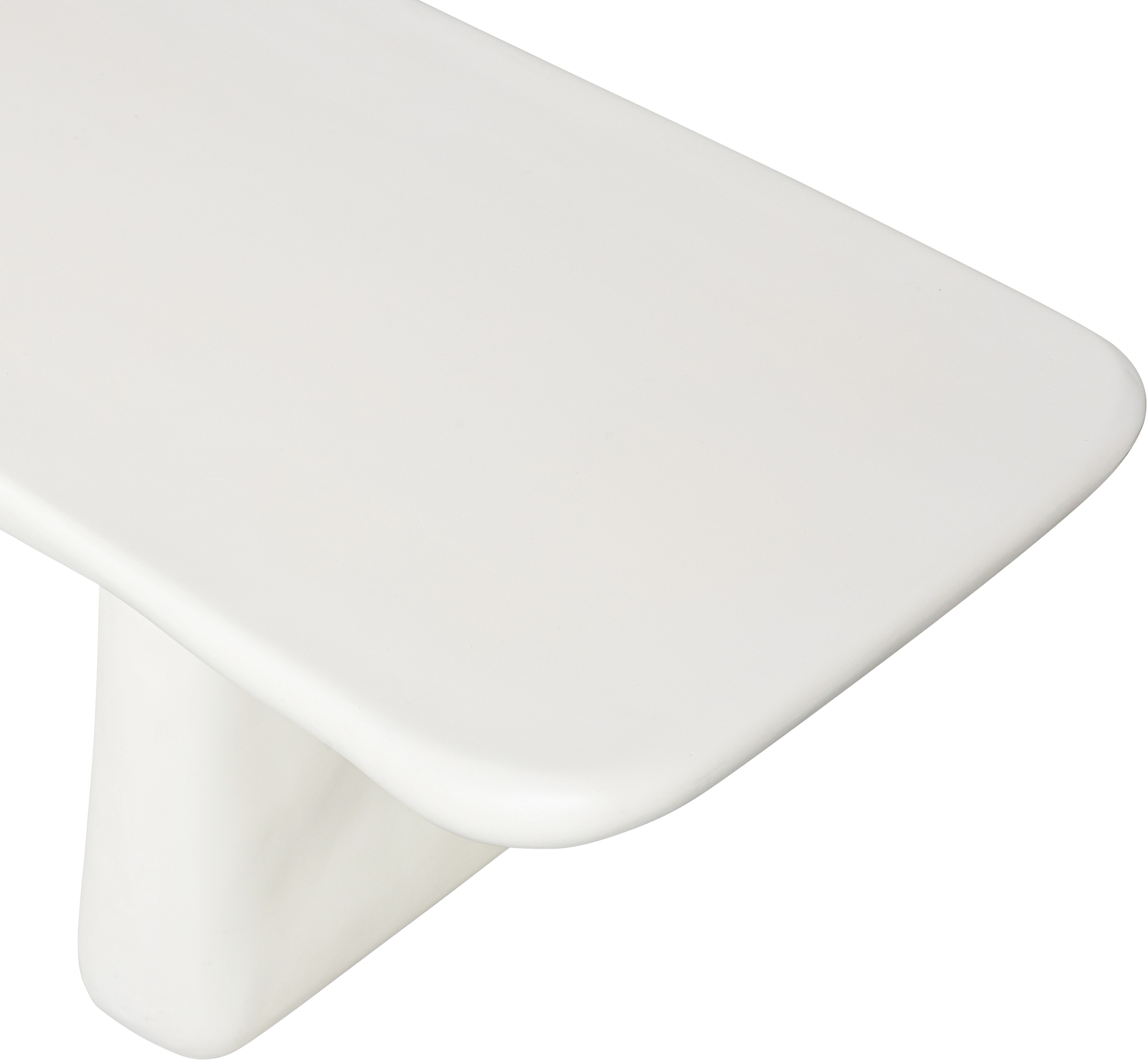 WOOOD Sitzbank »Loggia Fiber Reinforced Polymer organische Form H 45 x B 227 x T 40 cm« Tragkraft 350 kg, extrembelastbares material, für innen und aussen