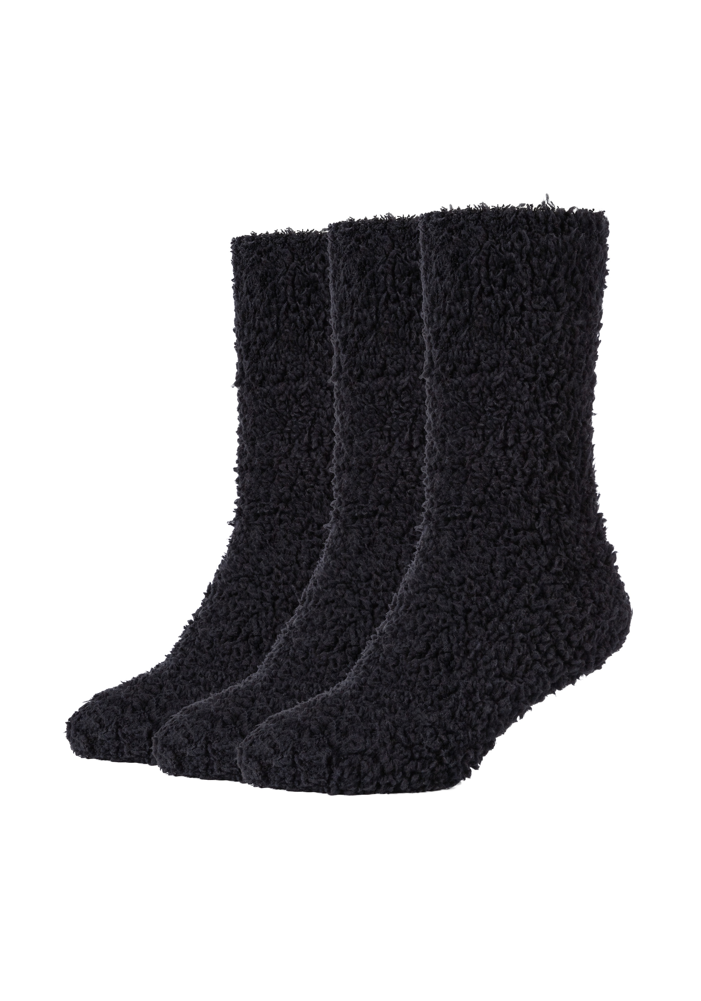 Camano Chaussettes »warm & cozy« 3 Couple tlg. mit elastischem Bund