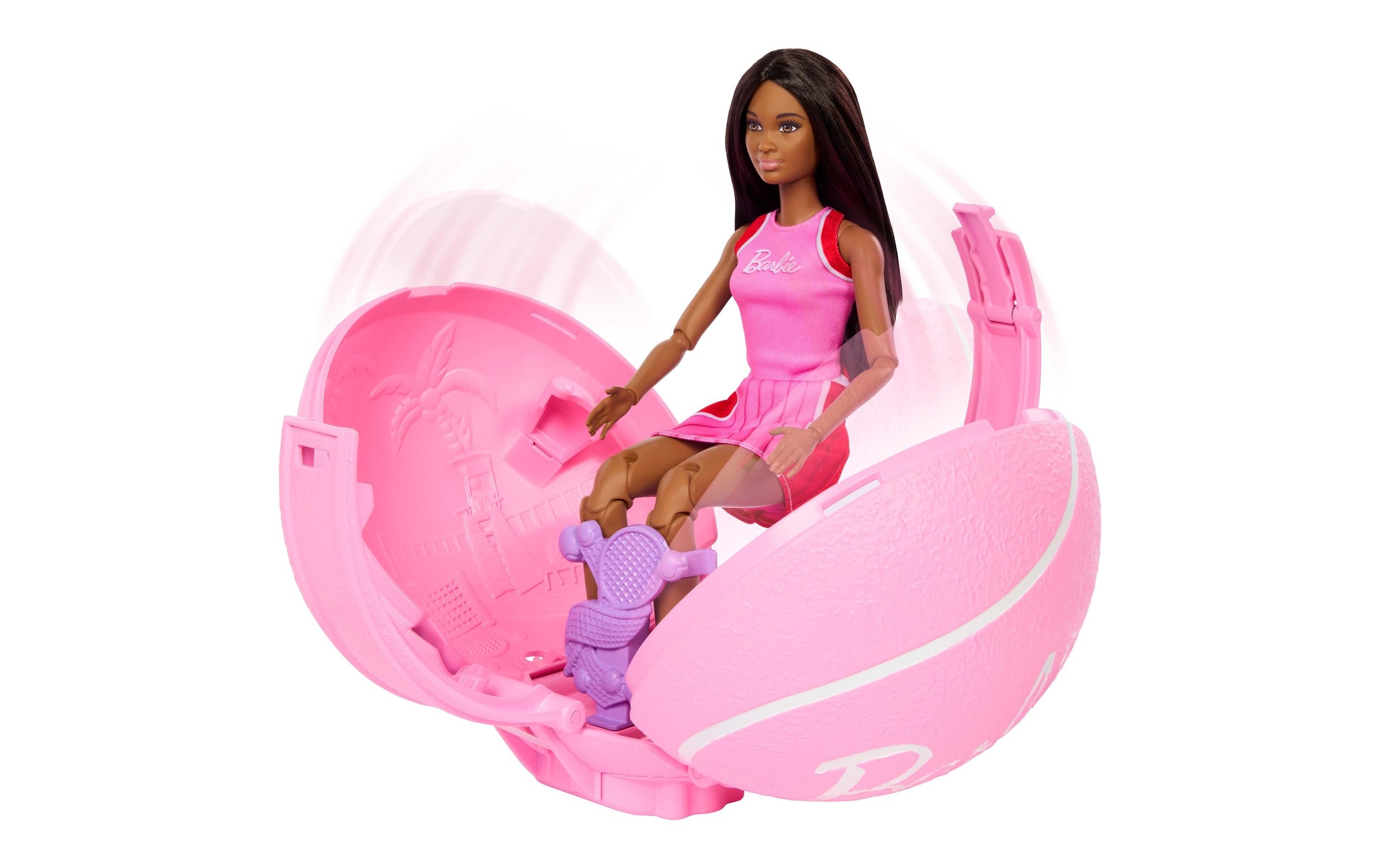 Barbie Poupée à habiller »Team Barbie Roll & Reveal Tennisspielerin-Puppe«