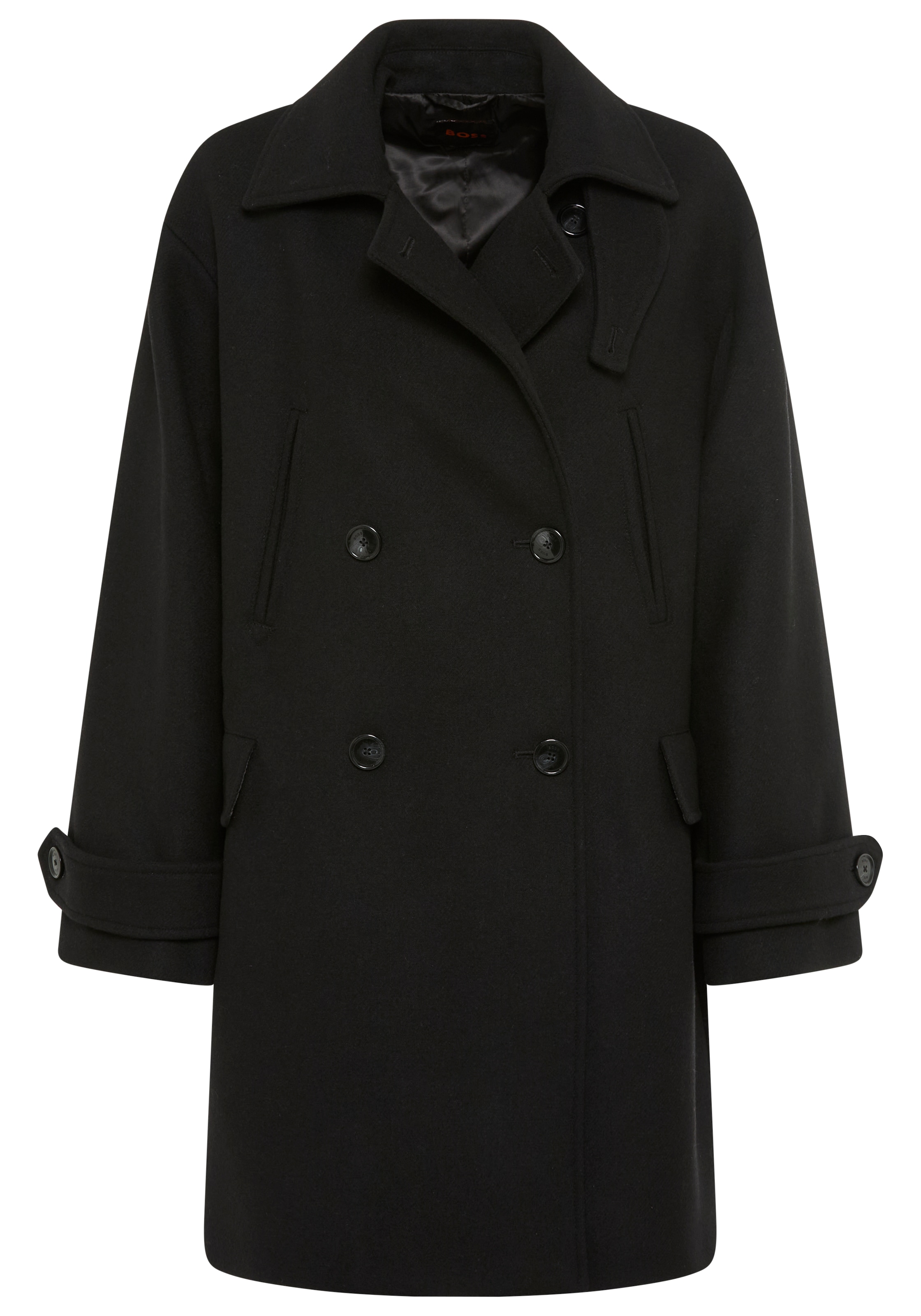 BOSS ORANGE Caban »Cisabel Premium Damenmode« Oversized Fit, mittellang