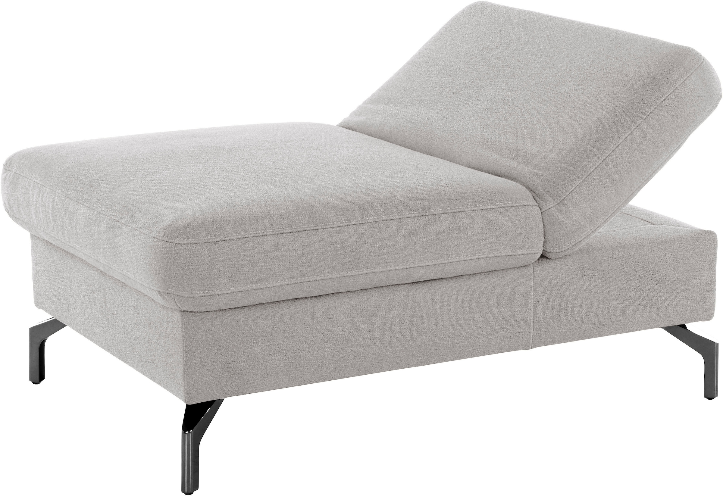 sit&more Tabouret »Brisbane« Fusshöhe 12 cm, mit Federkern und Klappfunktion