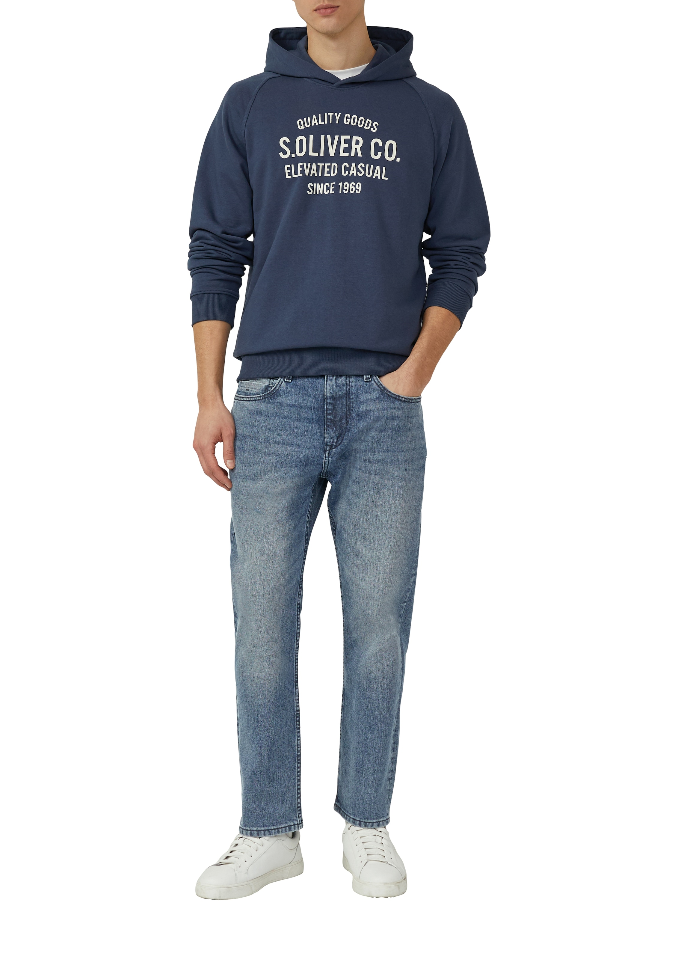 s.Oliver Hoodie , mit Logo Print
