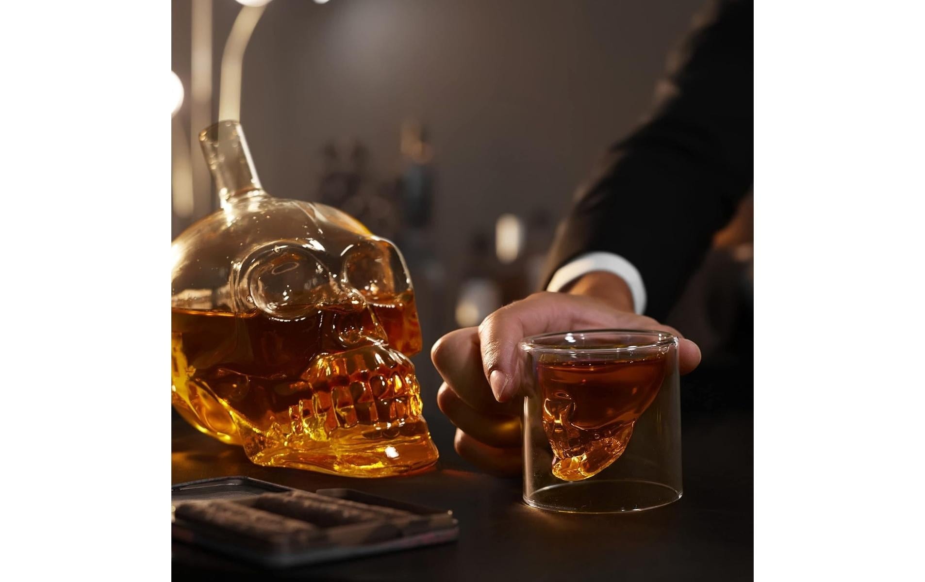   Dekanter »Oak & Steel Schädel 0.7 l«