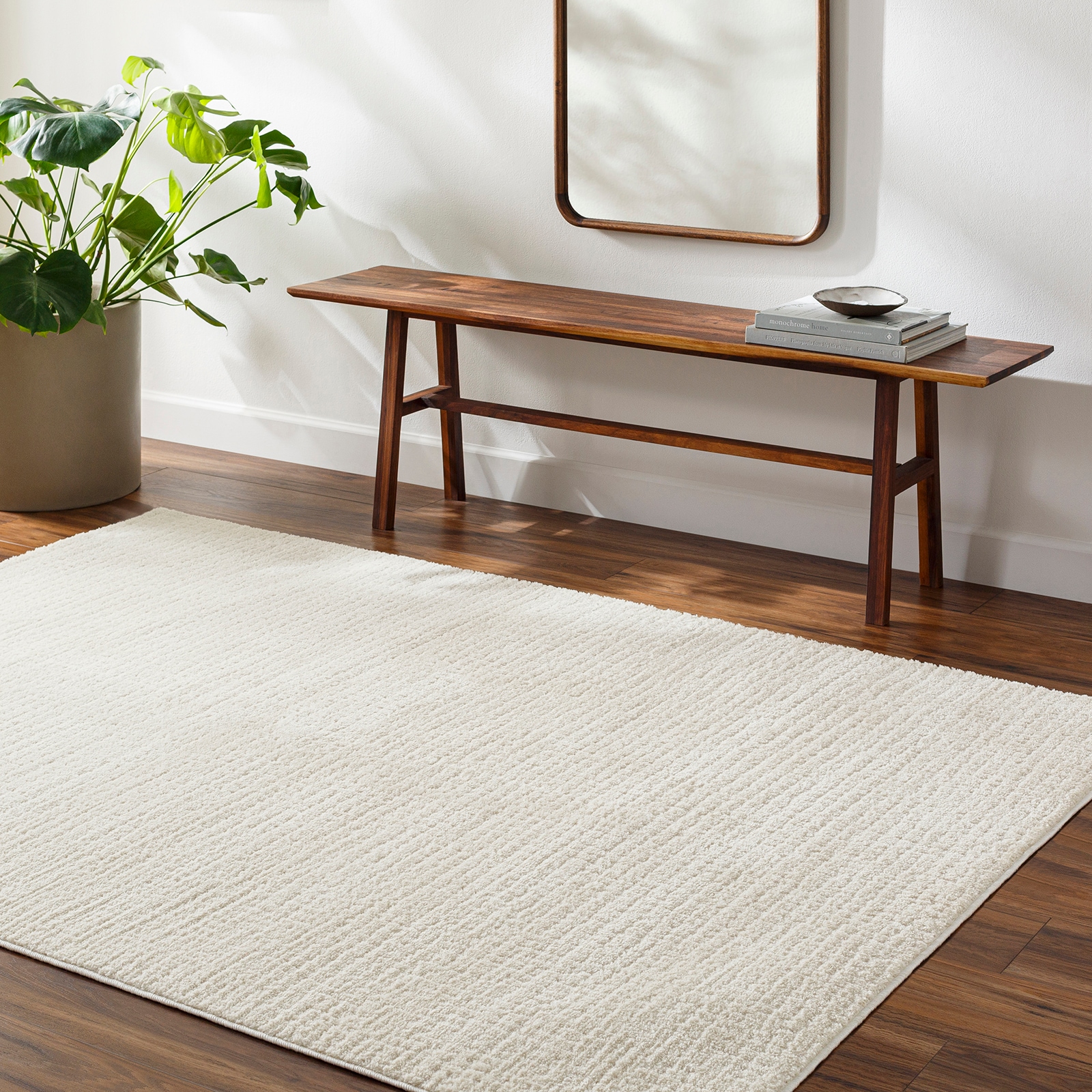 Livabliss Tapis »CAGLIARI« Rectangulaire 14 mm Höhe Skandi Design, Modern Boho Kurzflor Wohnzimmerteppich, Schlafzimmer
