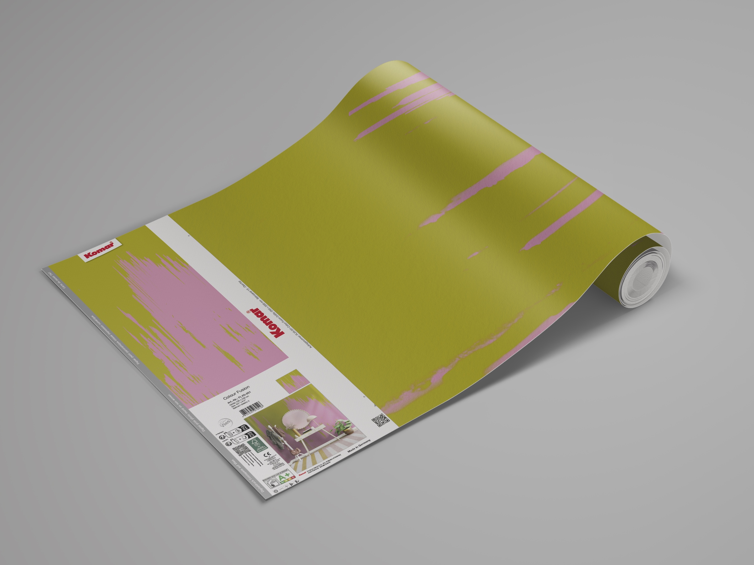 Komar Fototapete »Komar Vlies Fototapete - Colour Fusion - Grösse 250 x 250 cm« bedruckt glatt