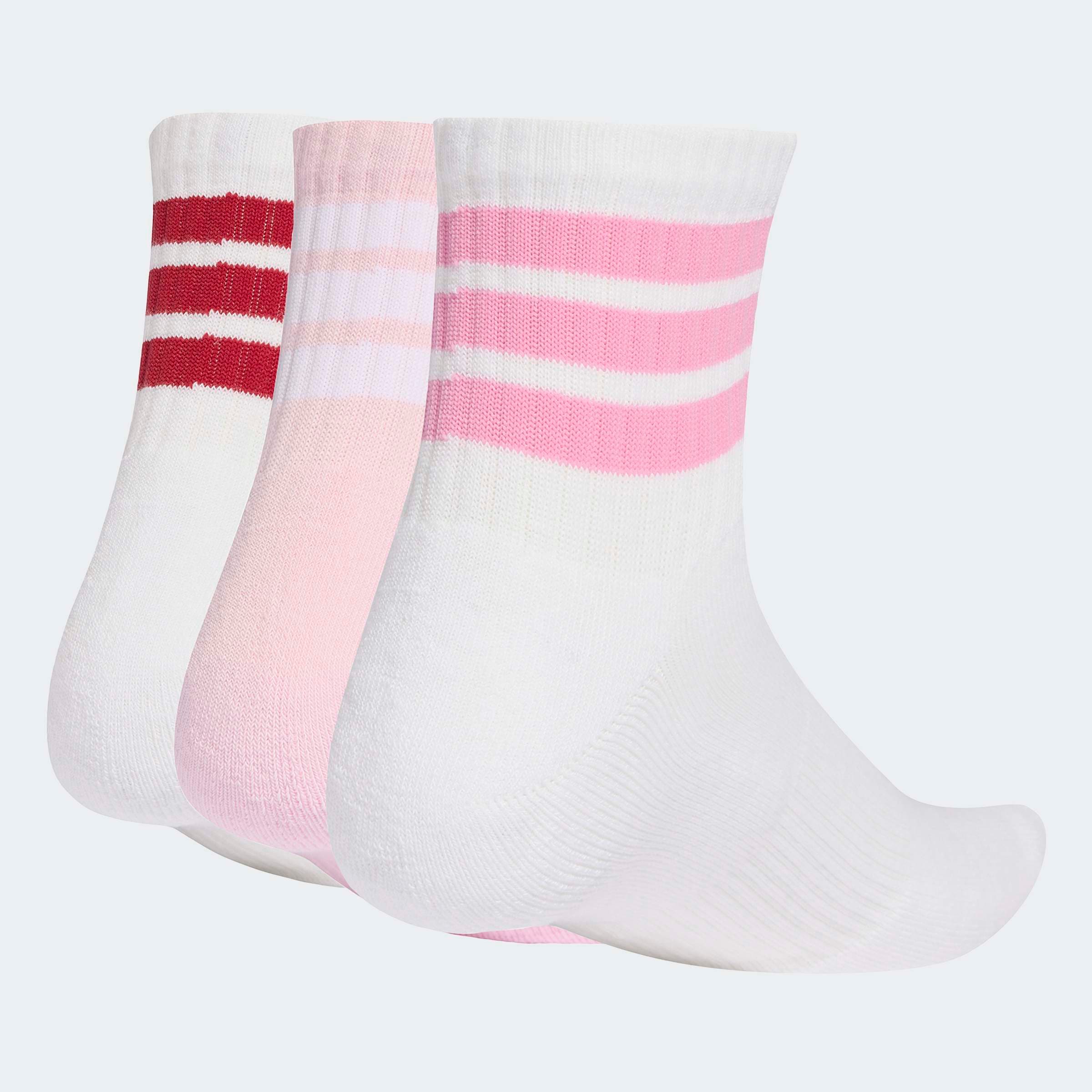 adidas Performance Funktionssocken »3-STREIFEN SPORTSWEAR DÄMPFENDE HALBHOHE, 3 PAAR« 3 Paar tlg.